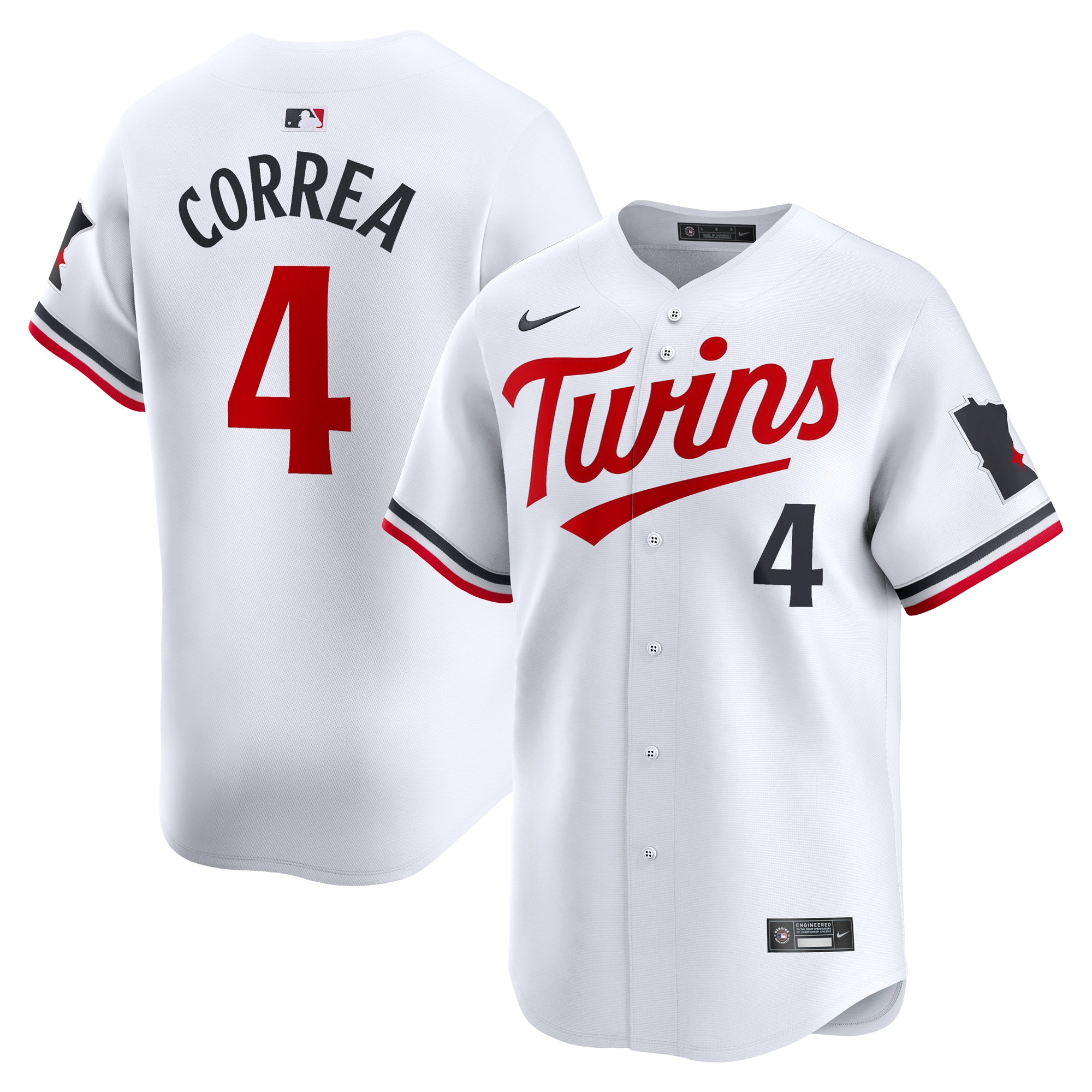 Carlos Correa Minnesota Twins  Home Limited Player Jersey - White