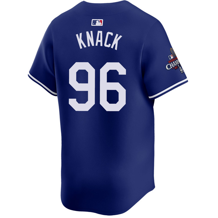 Landon Knack Los Angeles Dodgers Alternate Royal Limited World Series Champions Jersey