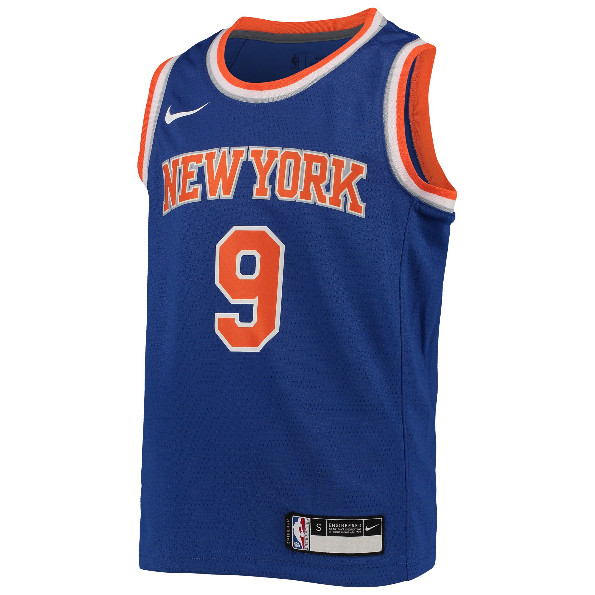 RJ Barrett New York Knicks Youth Swingman Jersey - Icon Edition - Royal