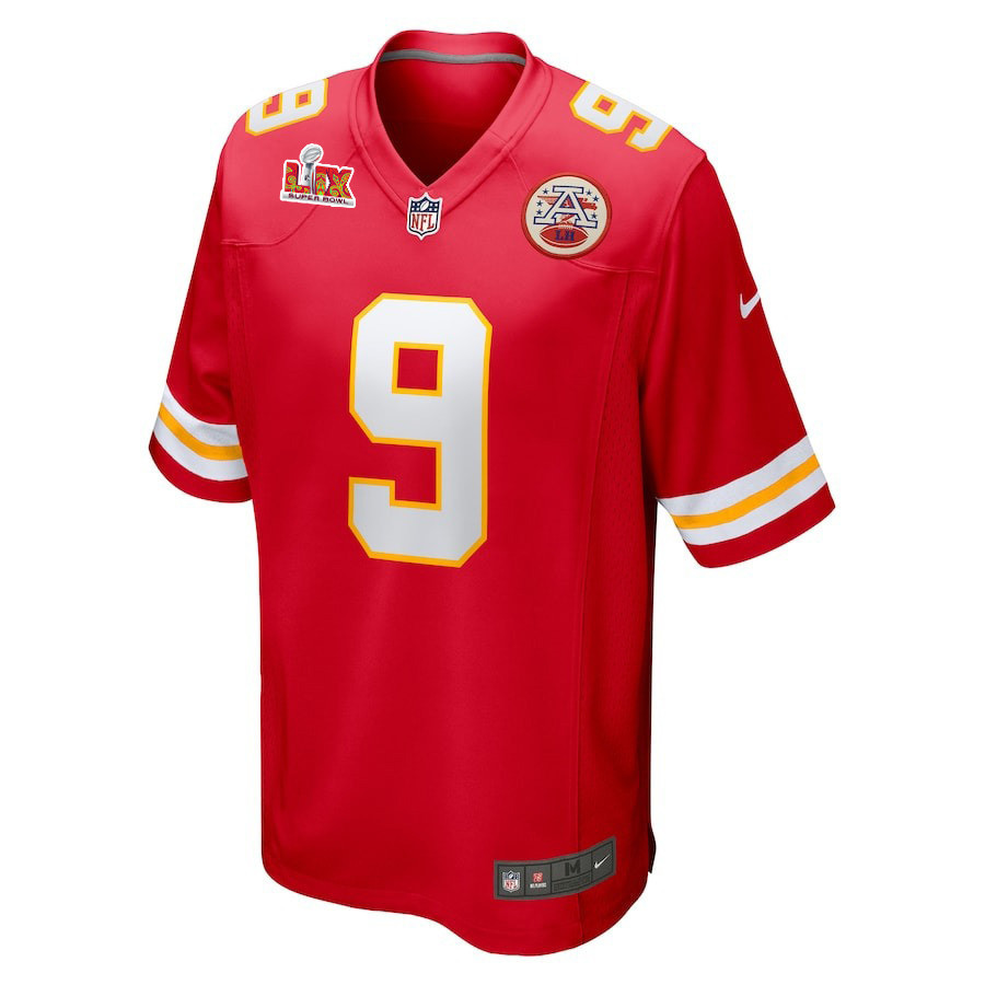 JuJu Smith-Schuster #9 Kansas City Chiefs Super Bowl LIX Jersey - Men's - Red