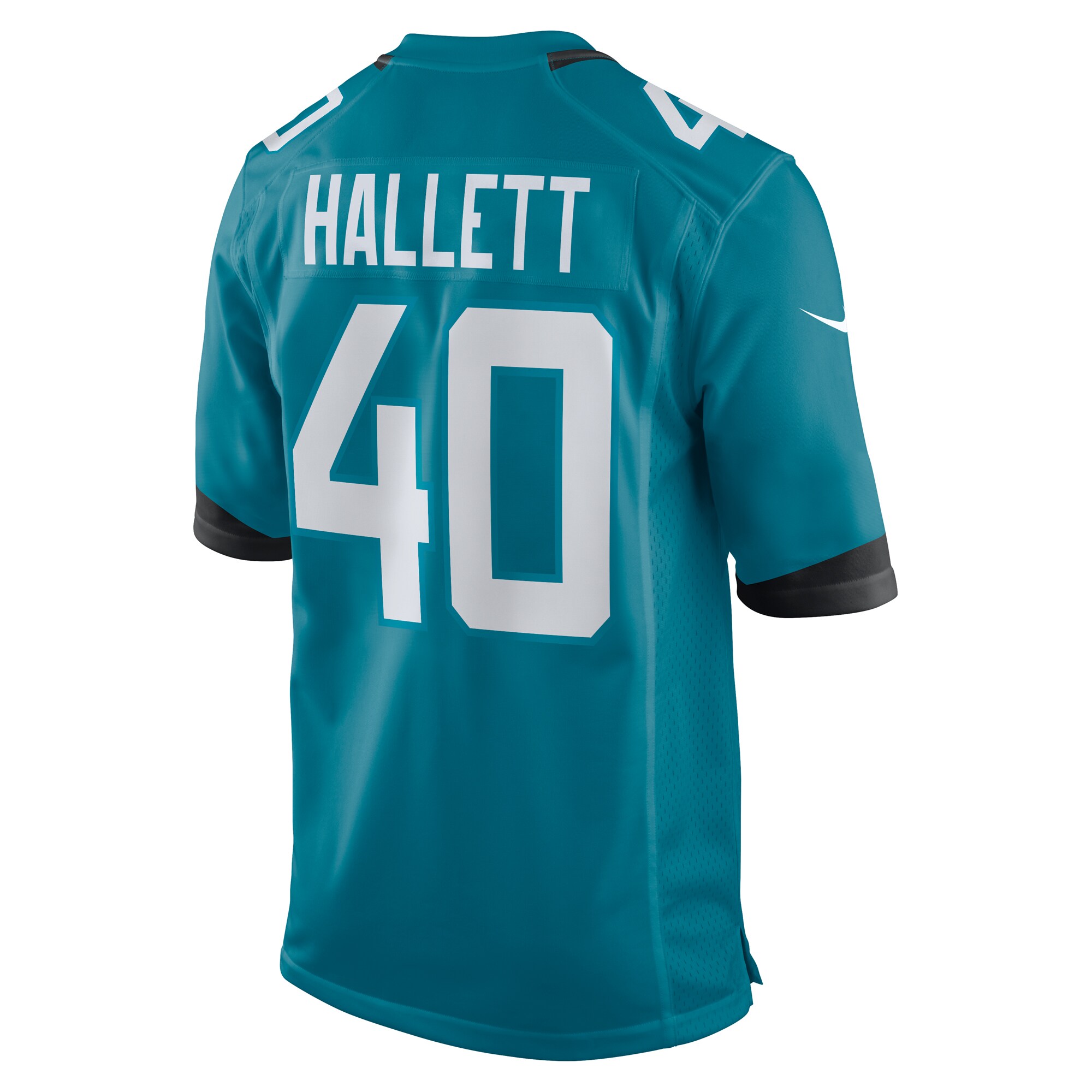 Erick Hallett Jacksonville Jaguars   Game Jersey -  Teal