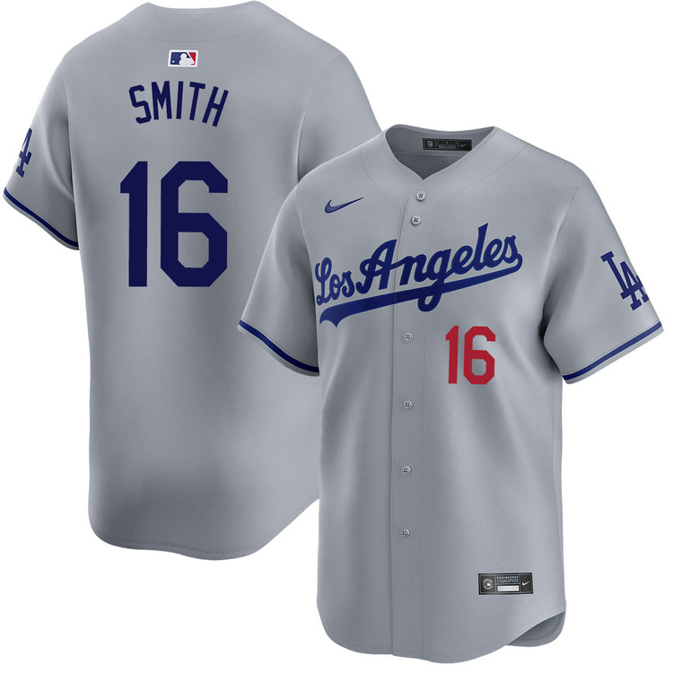 Will Smith Los Angeles Dodgers Road Limited Jersey