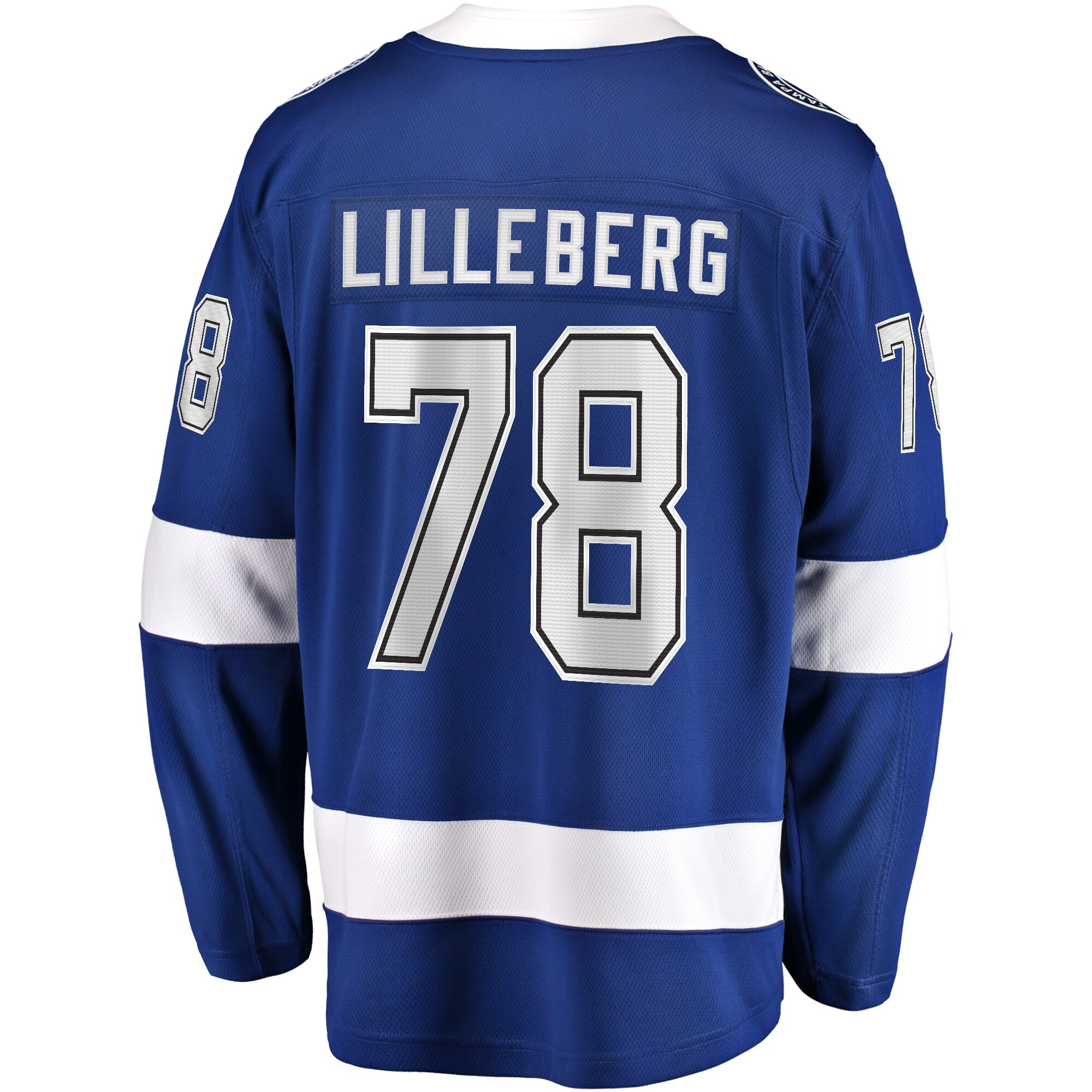 Emil Lilleberg Tampa Bay Lightning Fanatics Home Premier Breakaway Player Jersey - Blue