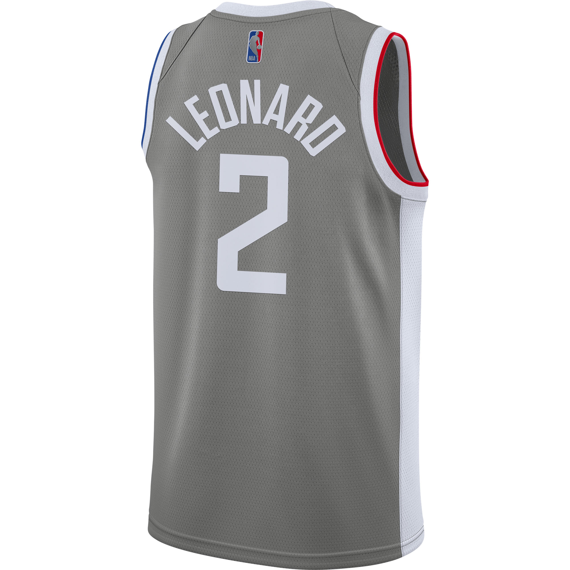 Kawhi Leonard LA Clippers  2020\/21 Swingman Player Jersey Gray - Earned Edition