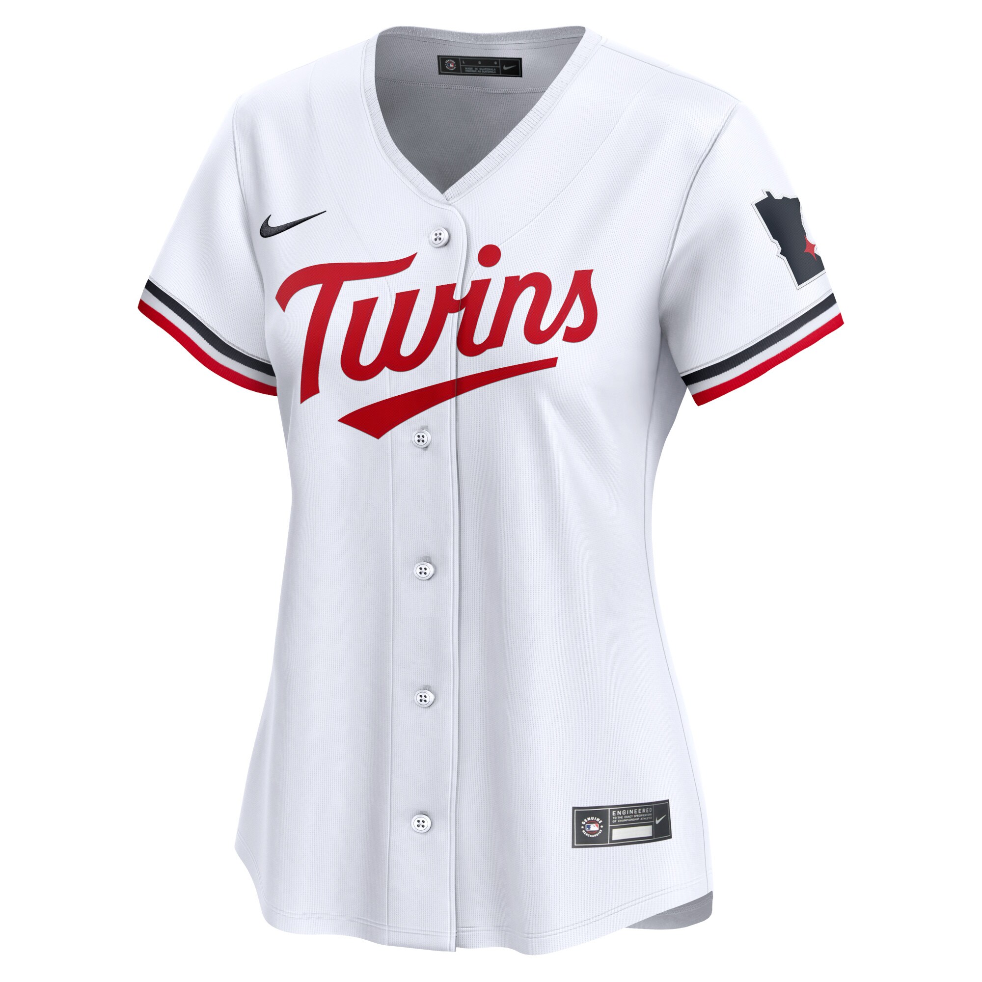 Minnesota Twins  Women's Home Limited Jersey - White