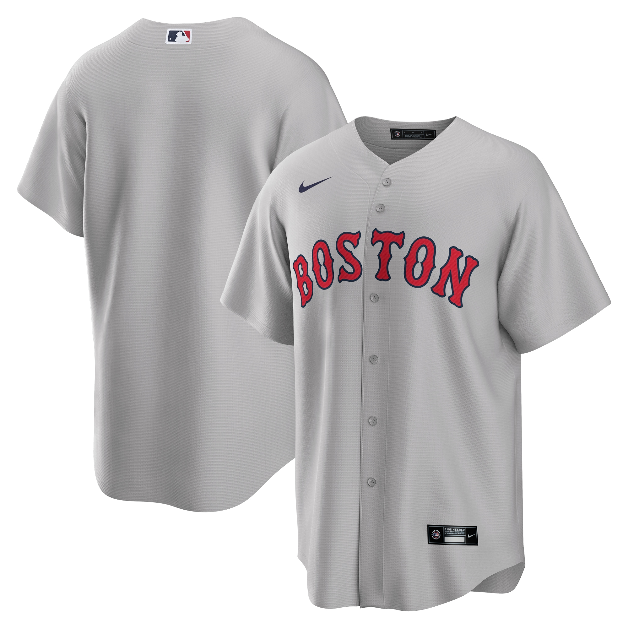 Boston Red Sox  Road Replica Team Jersey - Gray