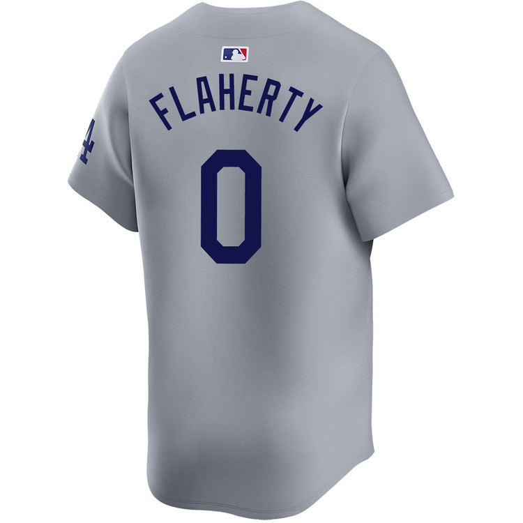 Jack Flaherty Los Angeles Dodgers Alternate Road Limited World Series Jersey