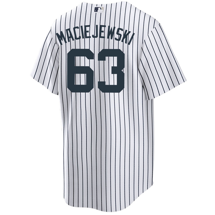 Josh Maciejewski New York Yankees Youth Home World Series Jersey