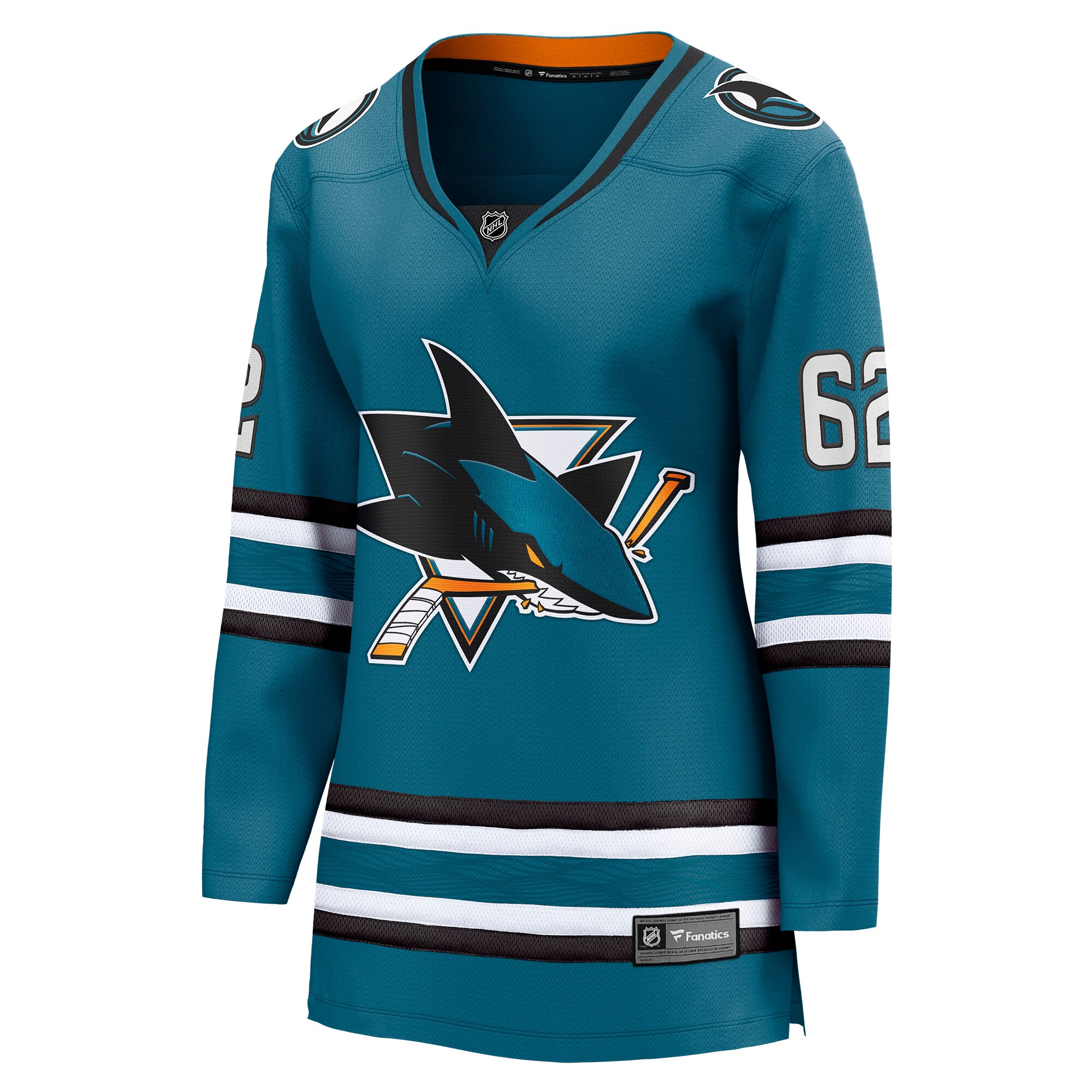 Kevin Labanc San Jose Sharks Fanatics Women's Home Breakaway Player Jersey - Teal