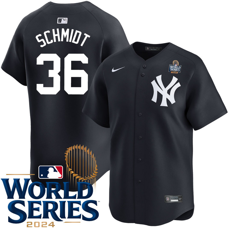 Clarke Schmidt New York Yankees Alternate Limited World Series Jersey