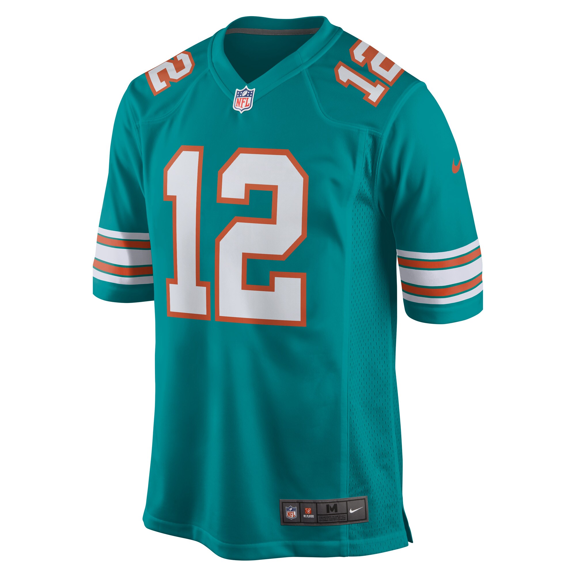 Bob Griese Miami Dolphins  Retired Player Jersey - Aqua