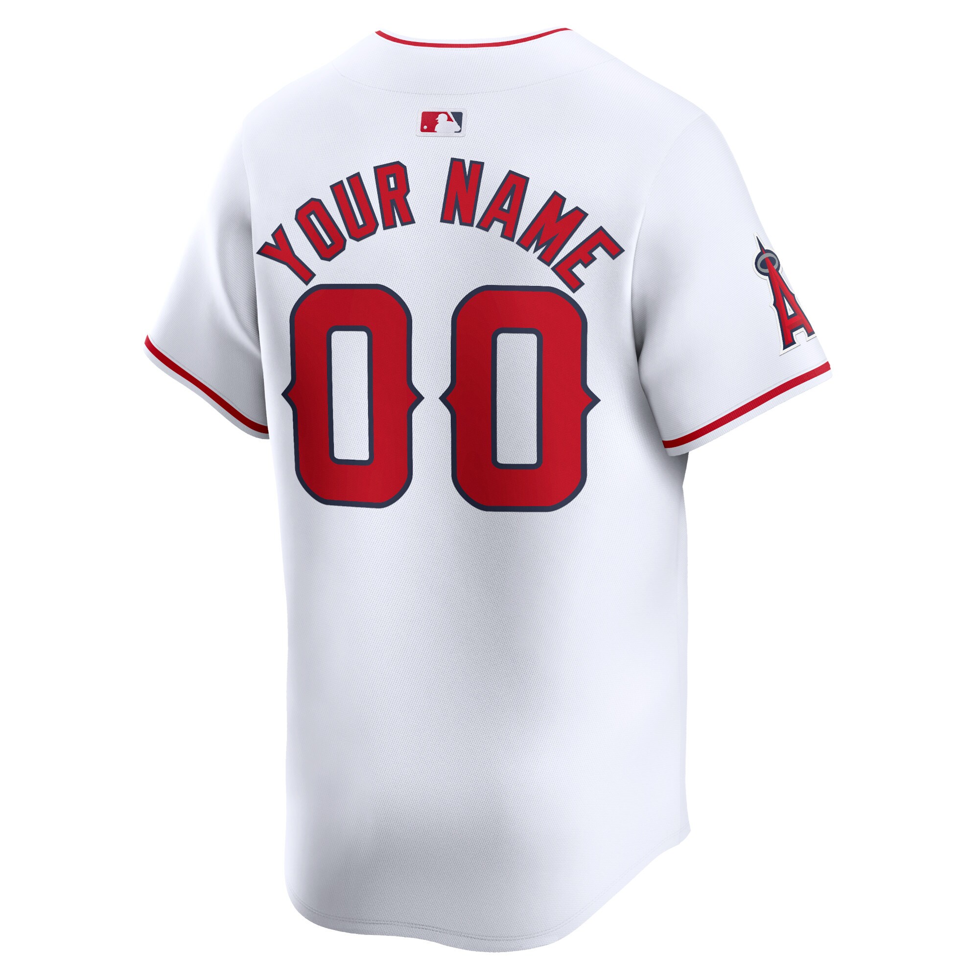 Los Angeles Angels  Youth Home Limited Custom Jersey - White