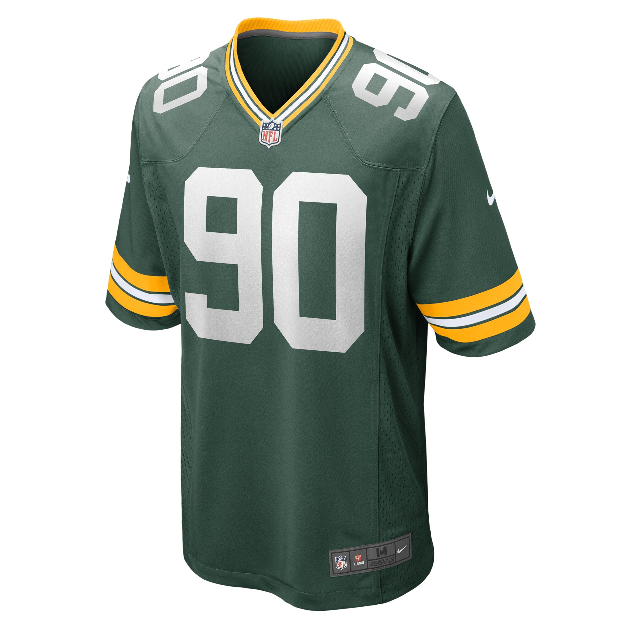 Lukas Van Ness Green Bay Packers 2023 NFL Draft First Round Pick Game Jersey - Green