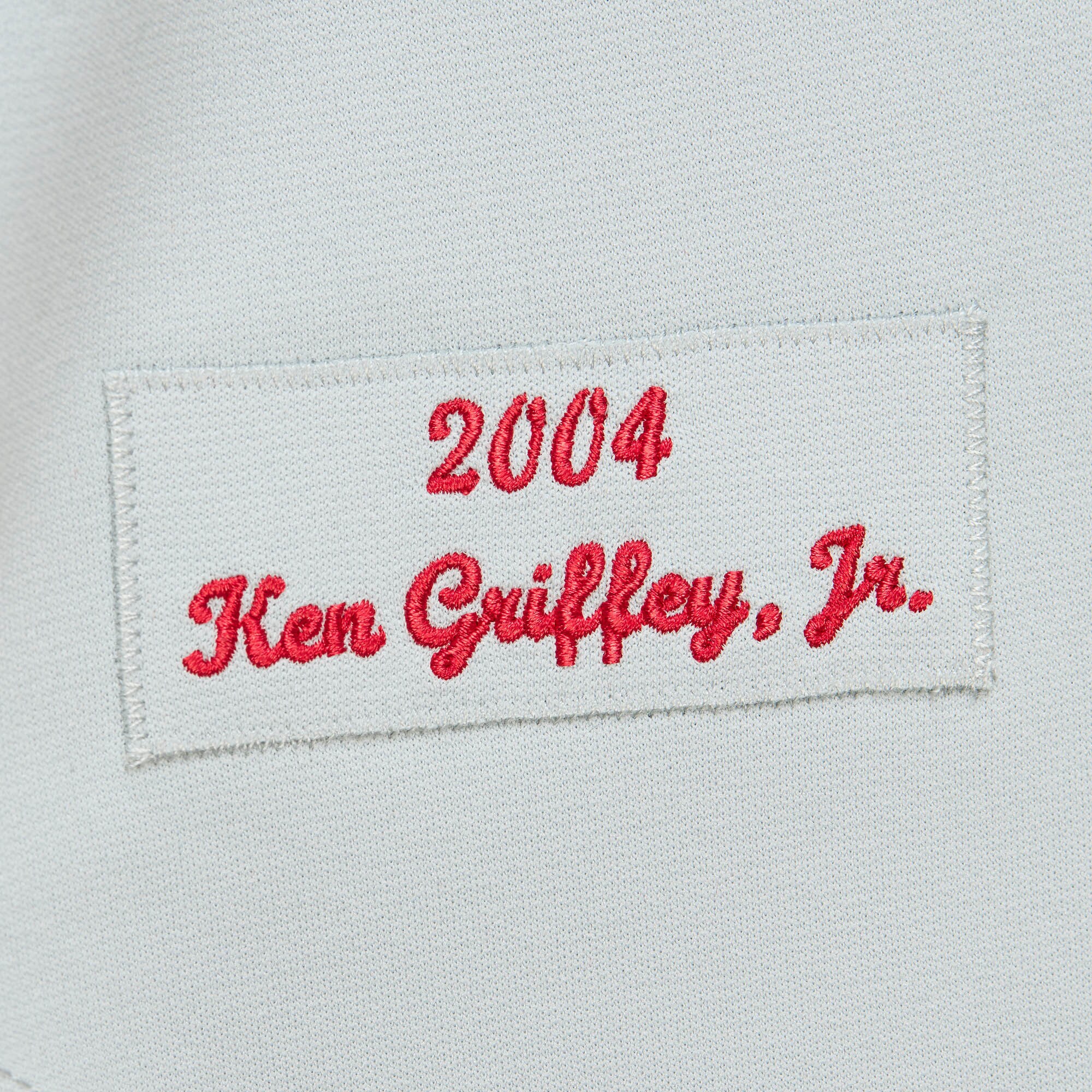 Ken Griffey Jr. Cincinnati Reds Mitchell & Ness 2004 Cooperstown Collection Authentic Throwback Jersey - Gray