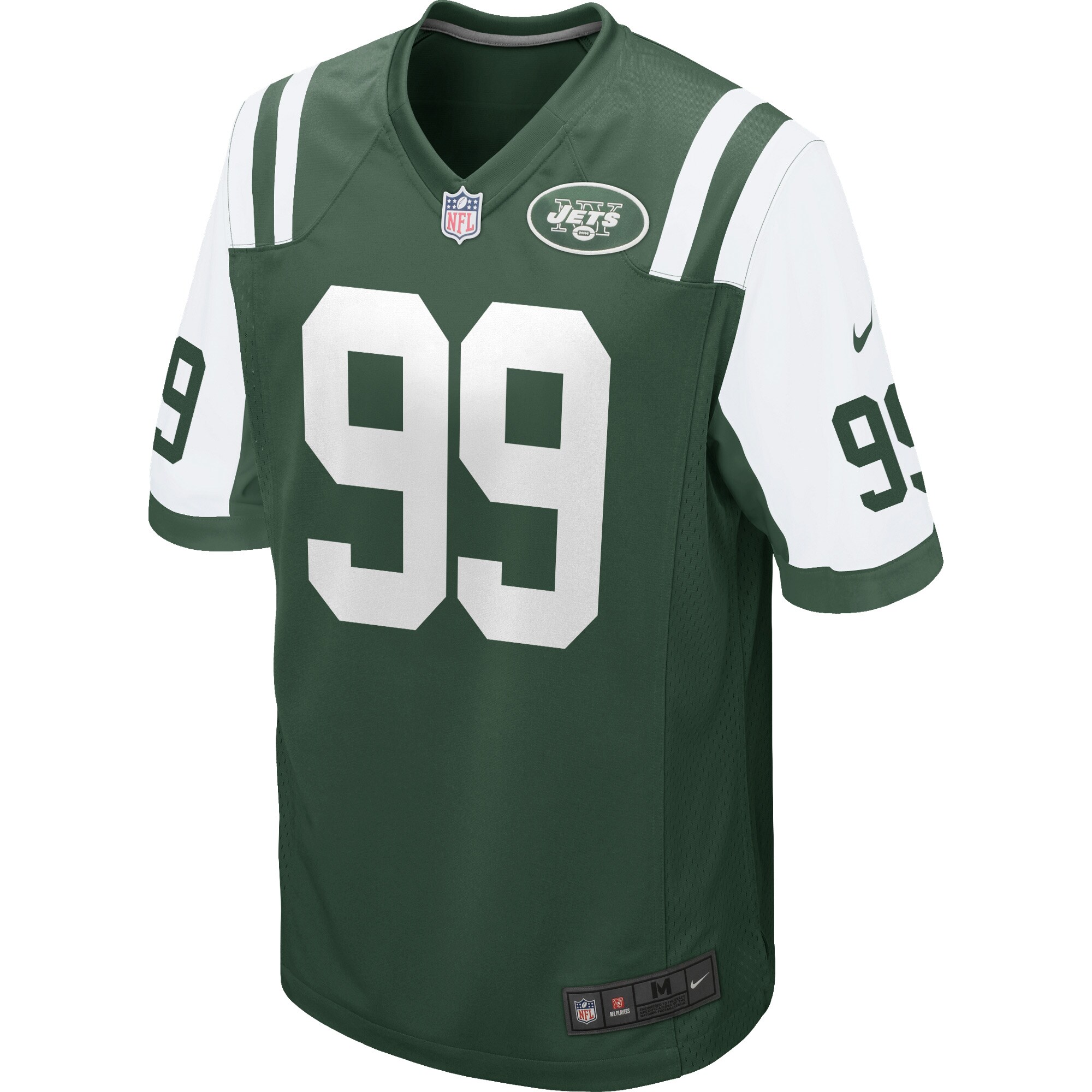 Mark Gastineau New York Jets  Retired Player Game Jersey - Green