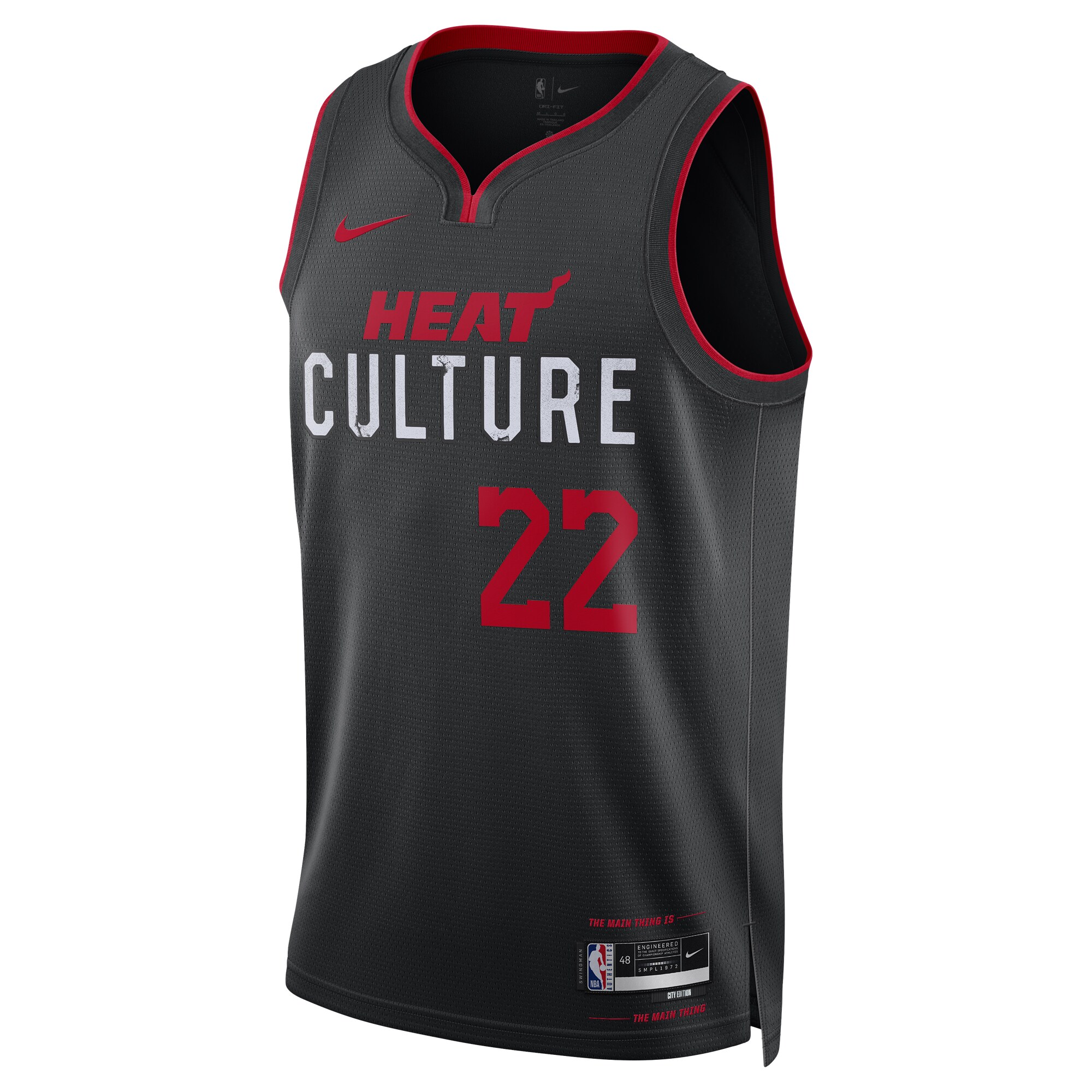 Jimmy Butler Miami Heat Unisex 2023\/24 Swingman Jersey - Black - City Edition