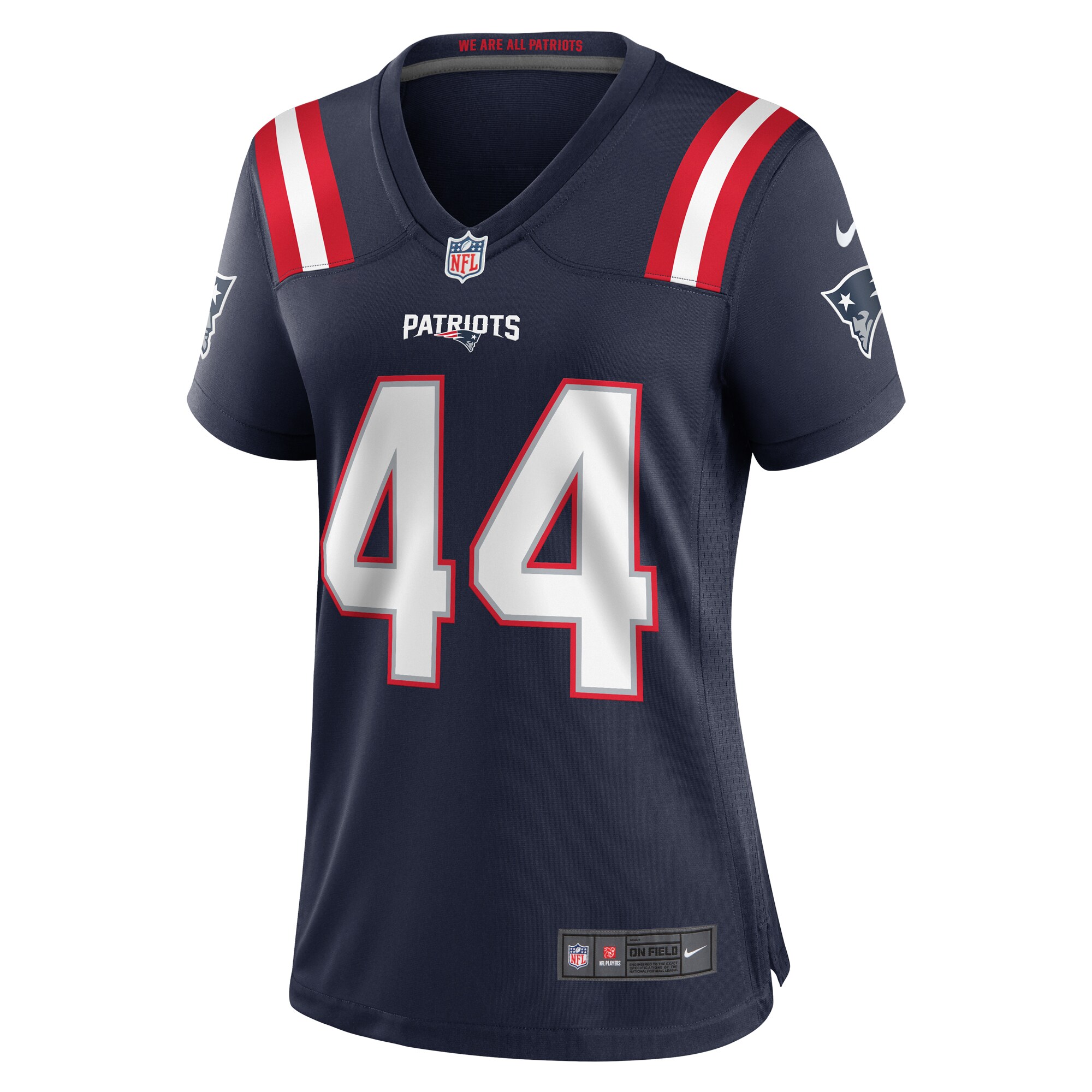 Raleigh Webb New England Patriots Women's Home Game Player Jersey - Navy