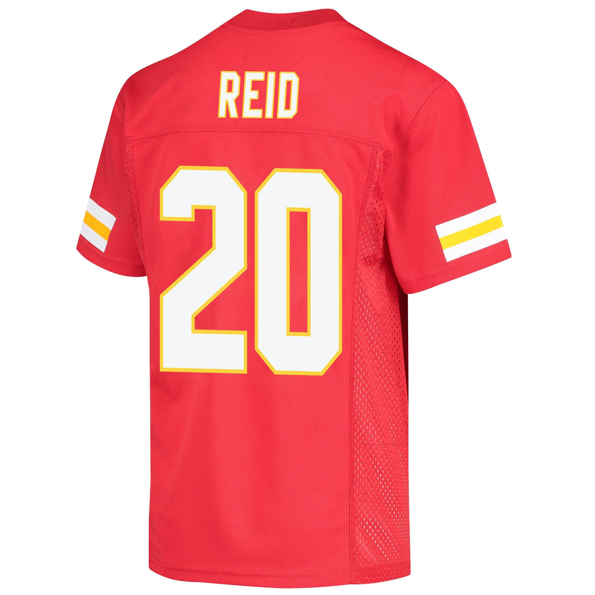 Justin Reid 20 Kansas City Chiefs Super Bowl LVII Champions Youth Game Jersey - Red
