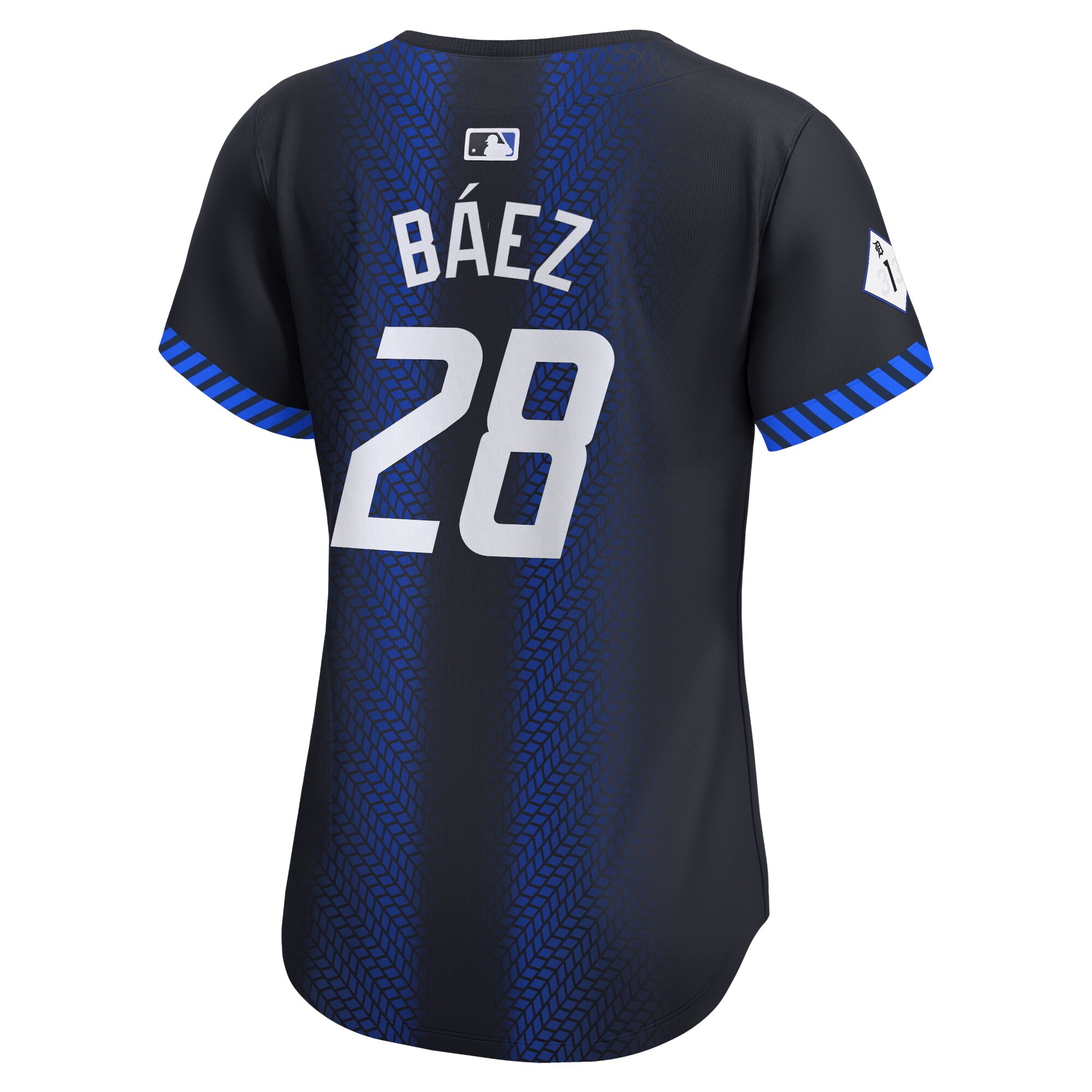 Javier Baez Detroit Tigers  Women's 2024 City Connect Limited Jersey - Navy