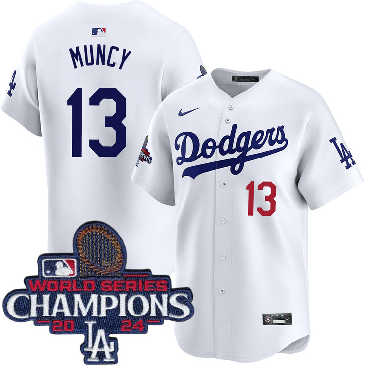 Max Muncy Los Angeles Dodgers Home Limited World Series Champions Jersey