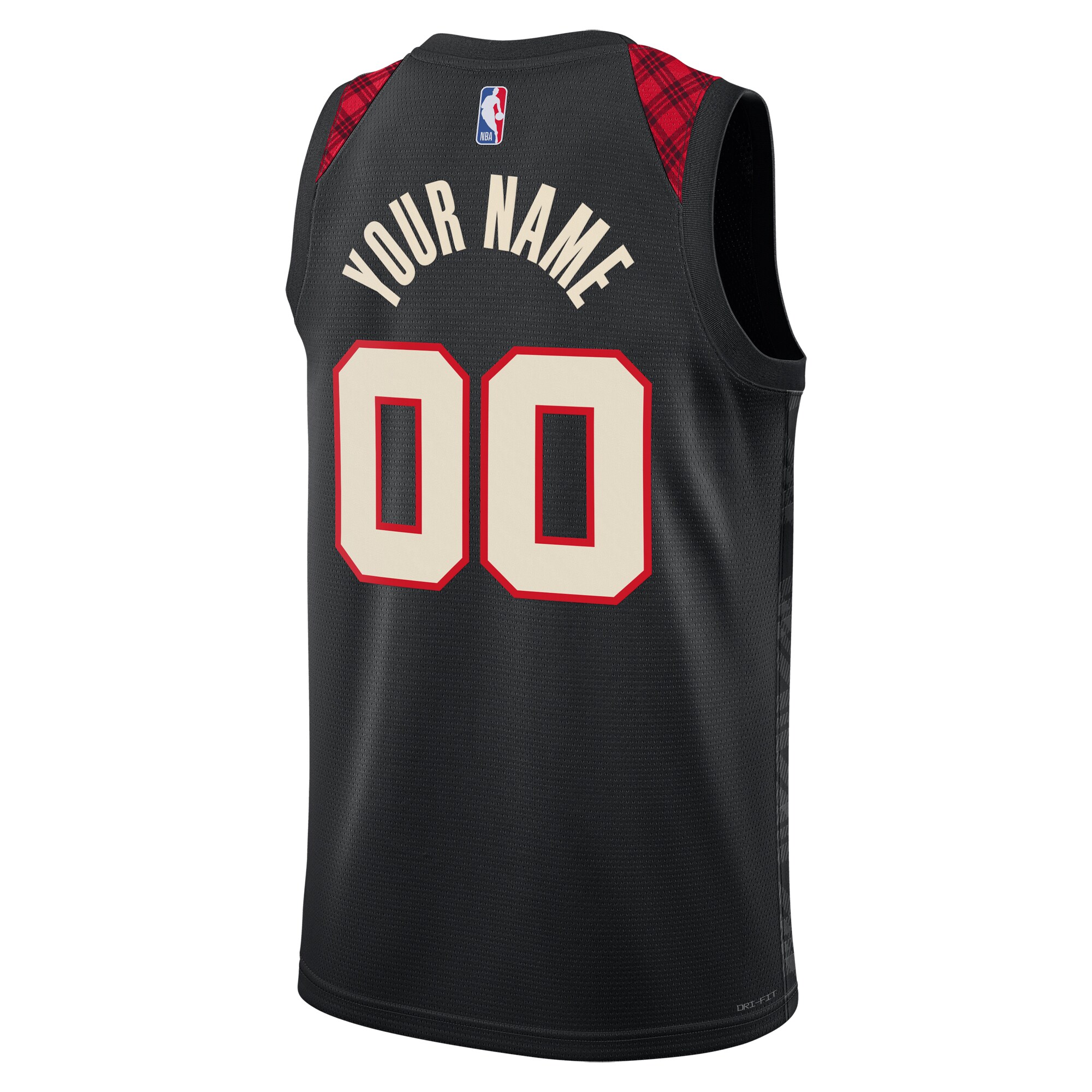 Portland Trail Blazers  Unisex 2023\/24 Custom Swingman Jersey - Black - City Edition