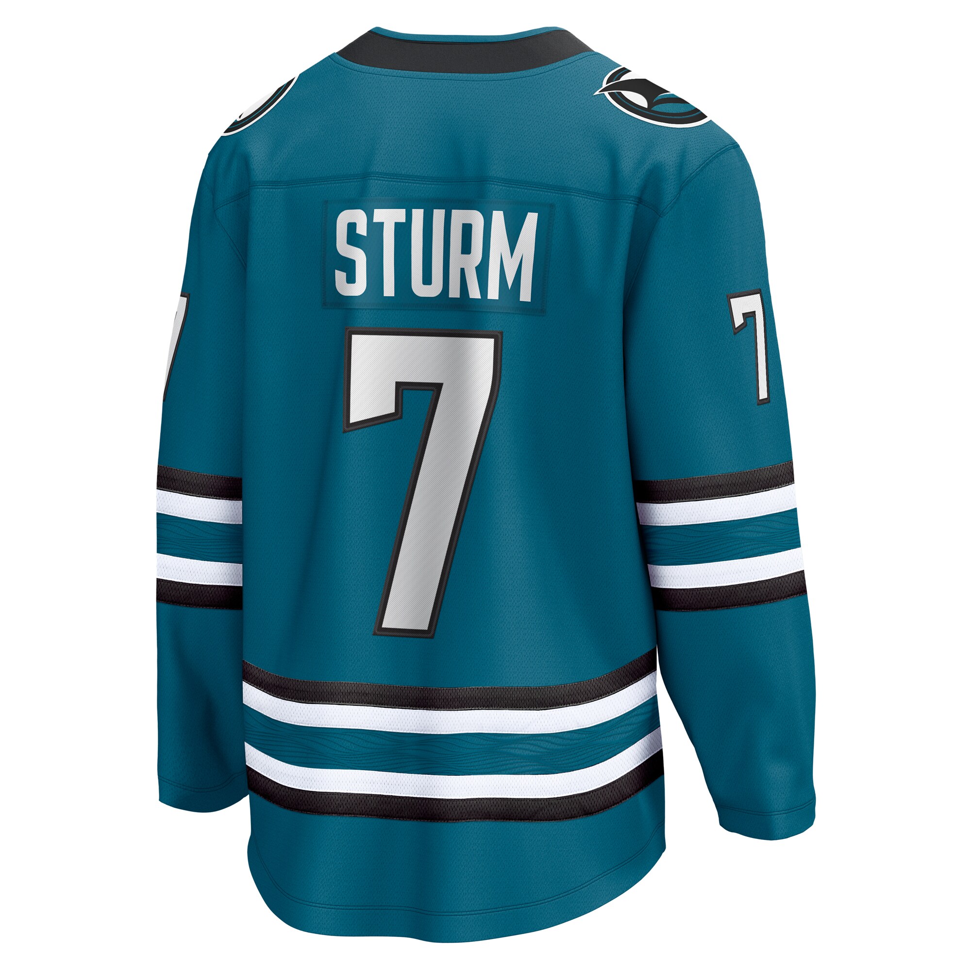 Nico Sturm San Jose Sharks Fanatics Home Breakaway Jersey - Teal