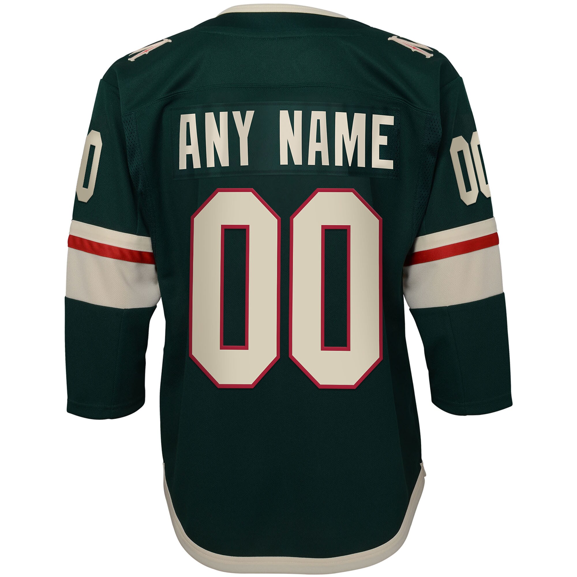 Minnesota Wild Youth Home Premier Custom Jersey - Green