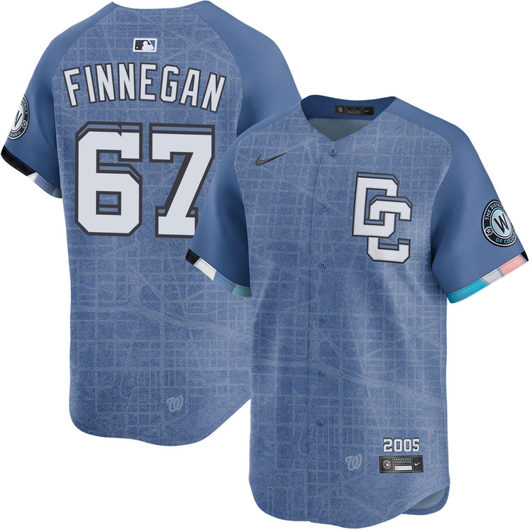 Kyle Finnegan Washington Nationals City Connect 2.0 Limited Jersey
