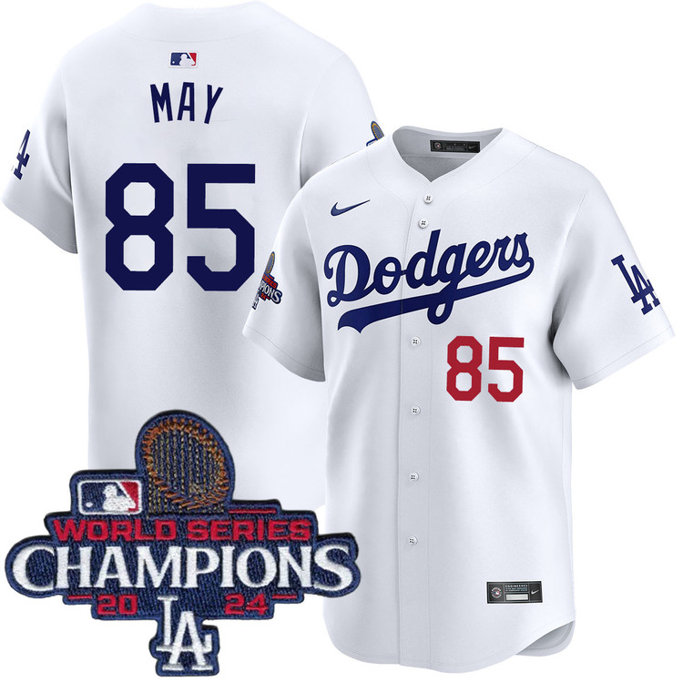 Dustin May Los Angeles Dodgers Home Limited World Series Champions Jersey