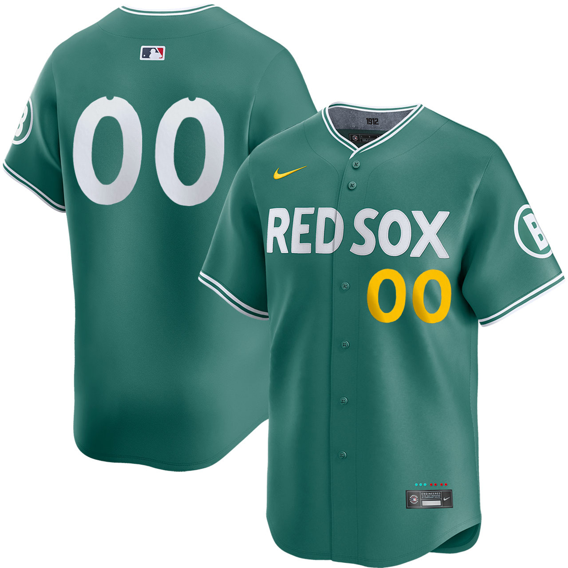 Boston Red Sox Personalized City Connect 2.0 Limited Custom Jersey