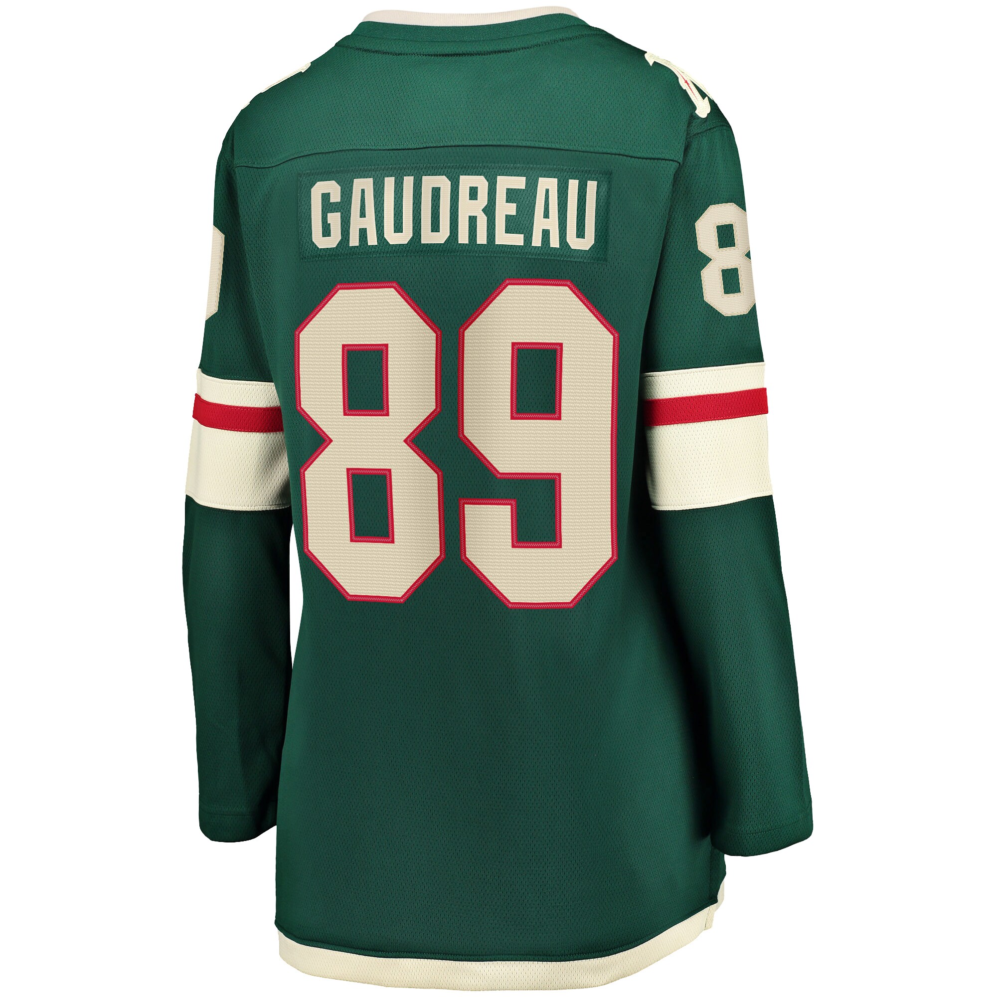 Frederick Gaudreau Minnesota Wild Fanatics Women's Home Breakaway Player Jersey - Green