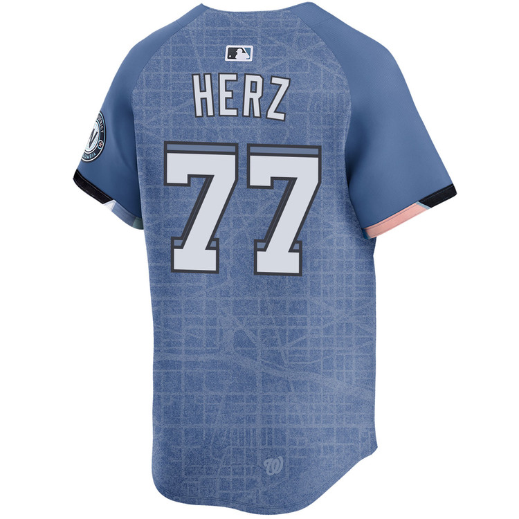 DJ Herz Washington Nationals City Connect 2.0 Limited Jersey