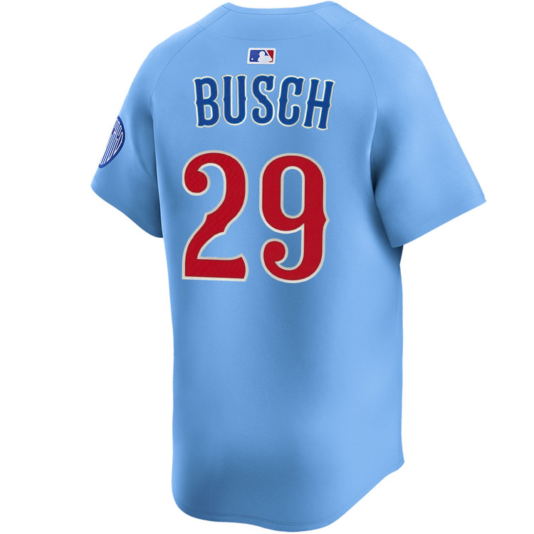 Michael Busch Chicago Cubs Youth Blues Alternate Limited Jersey