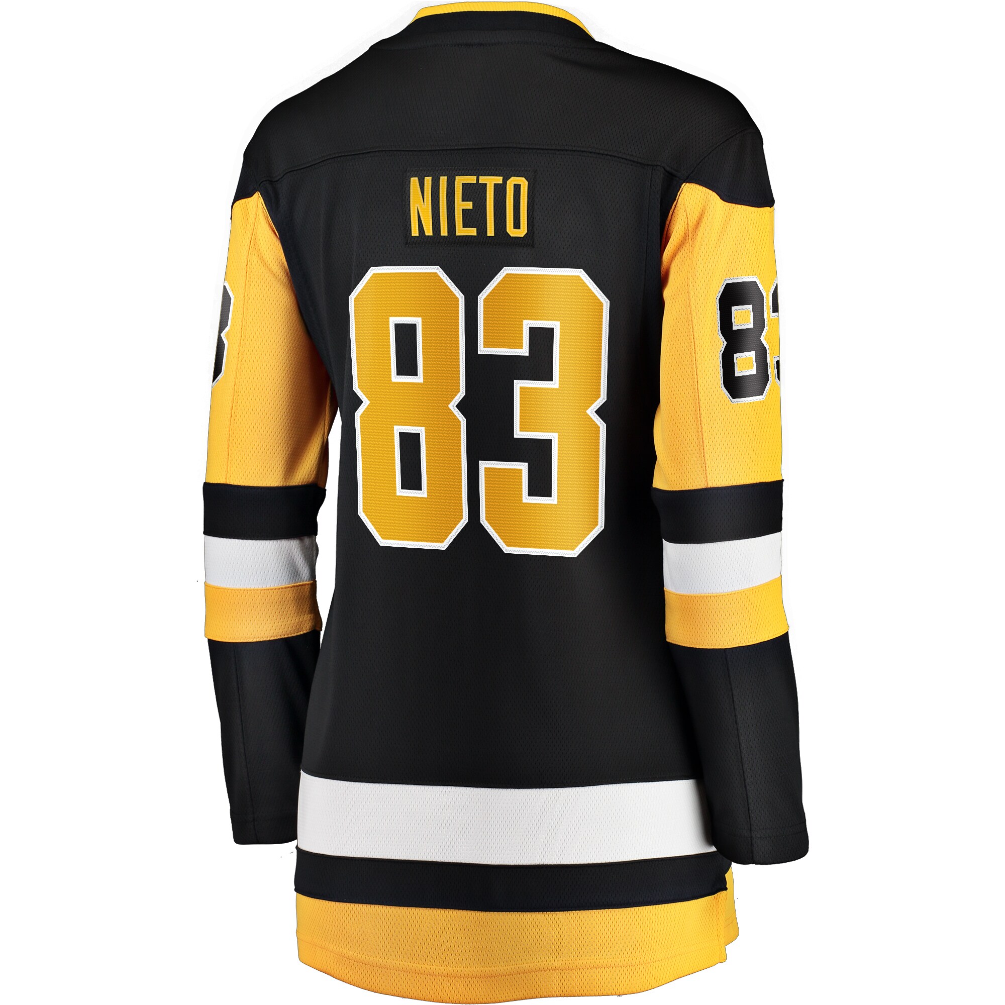 Matt Nieto Pittsburgh Penguins Fanatics Women's Home Breakaway Player Jersey - Black