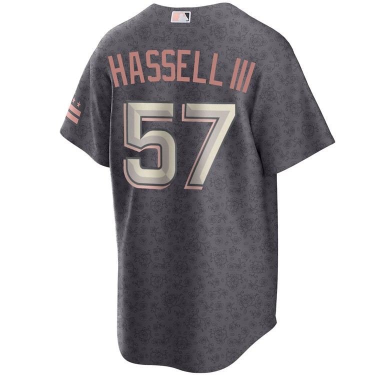Robert Hassell III Washington Nationals City Connect Jersey