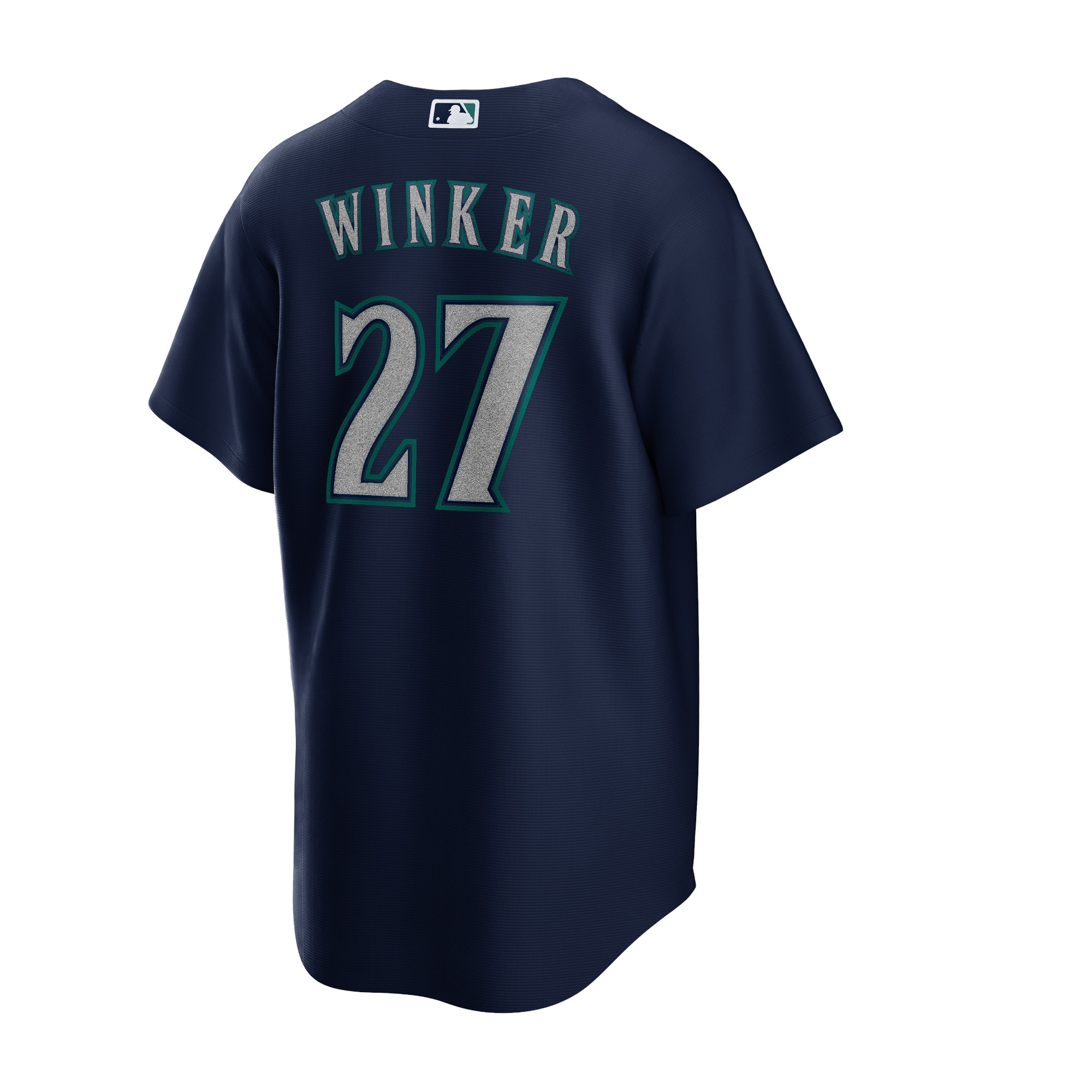 Jesse Winker Seattle Mariners  Alternate Replica Player Jersey - Navy