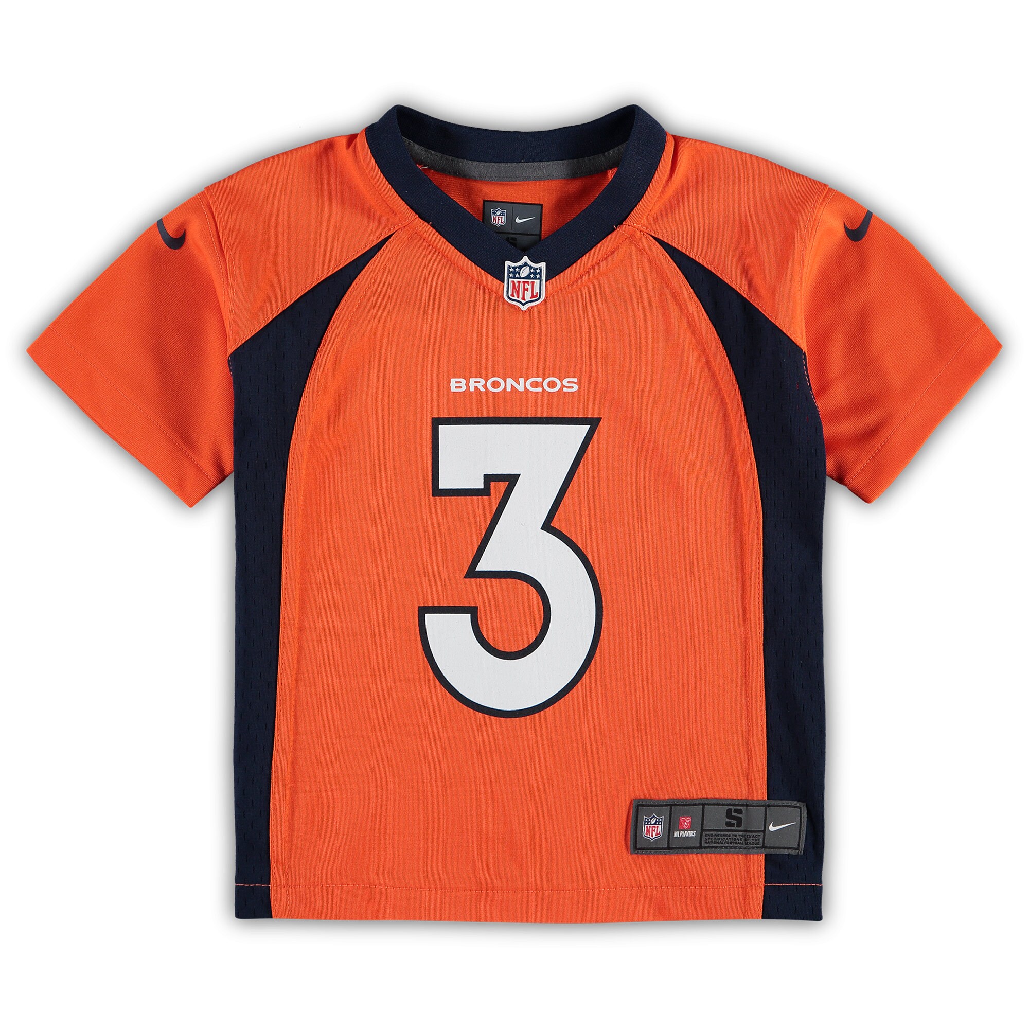 Russell Wilson Denver Broncos  Preschool Game Jersey - Orange