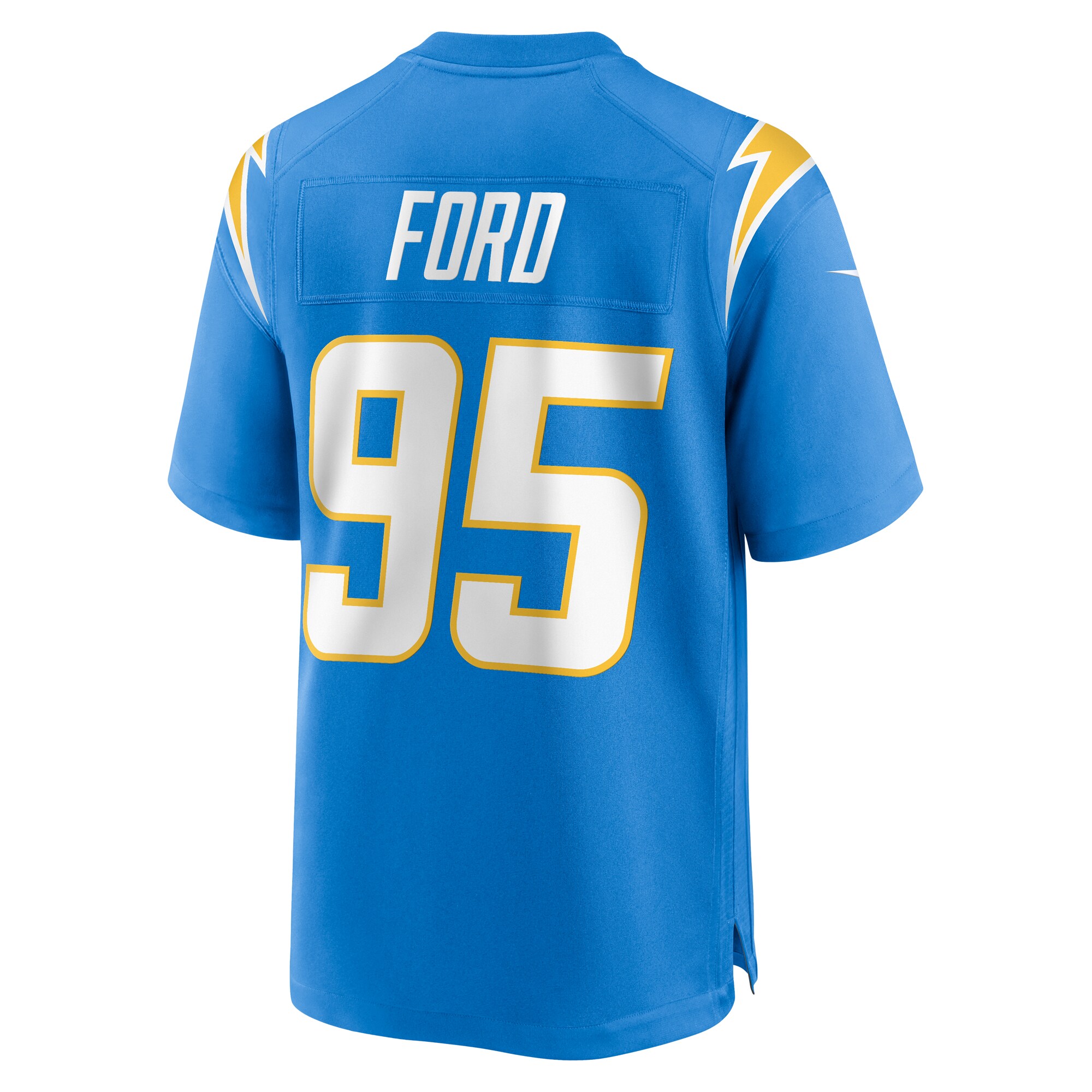 Poona Ford Los Angeles Chargers   Game Jersey -  Powder Blue