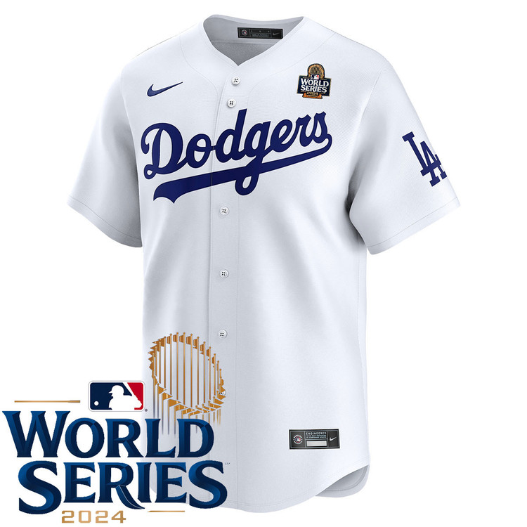 Los Angeles Dodgers Home Limited World Series Jersey