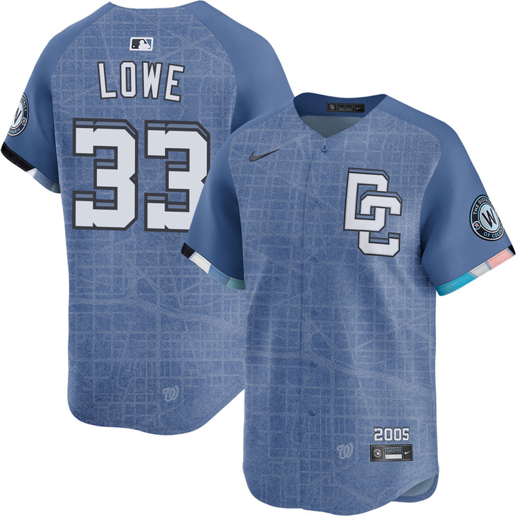 Nathaniel Lowe Washington Nationals City Connect 2.0 Limited Jersey