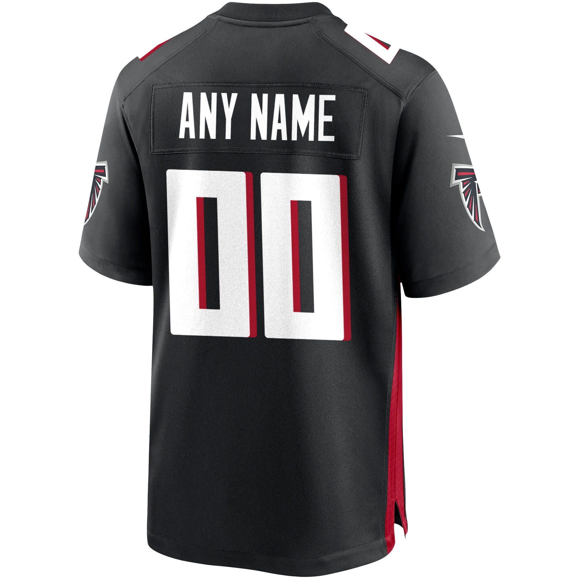 Atlanta Falcons  Custom Game Jersey - Black