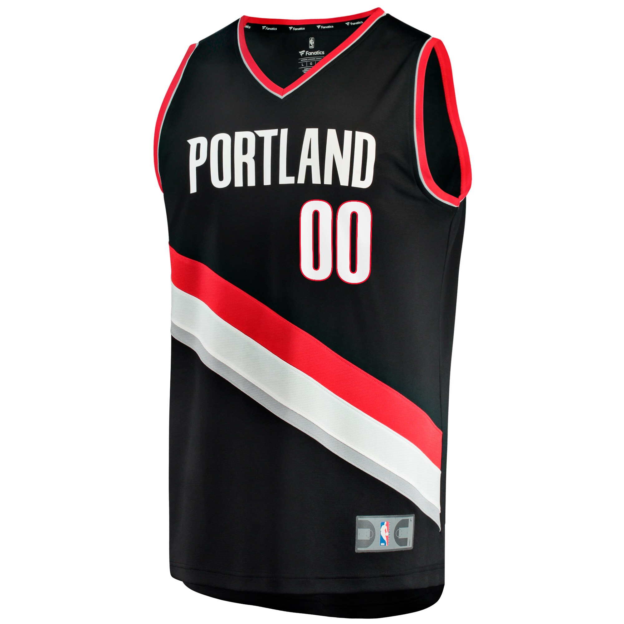 Scoot Henderson Portland Trail Blazers Fanatics Youth Fast Break Replica Jersey - Icon Edition - Black