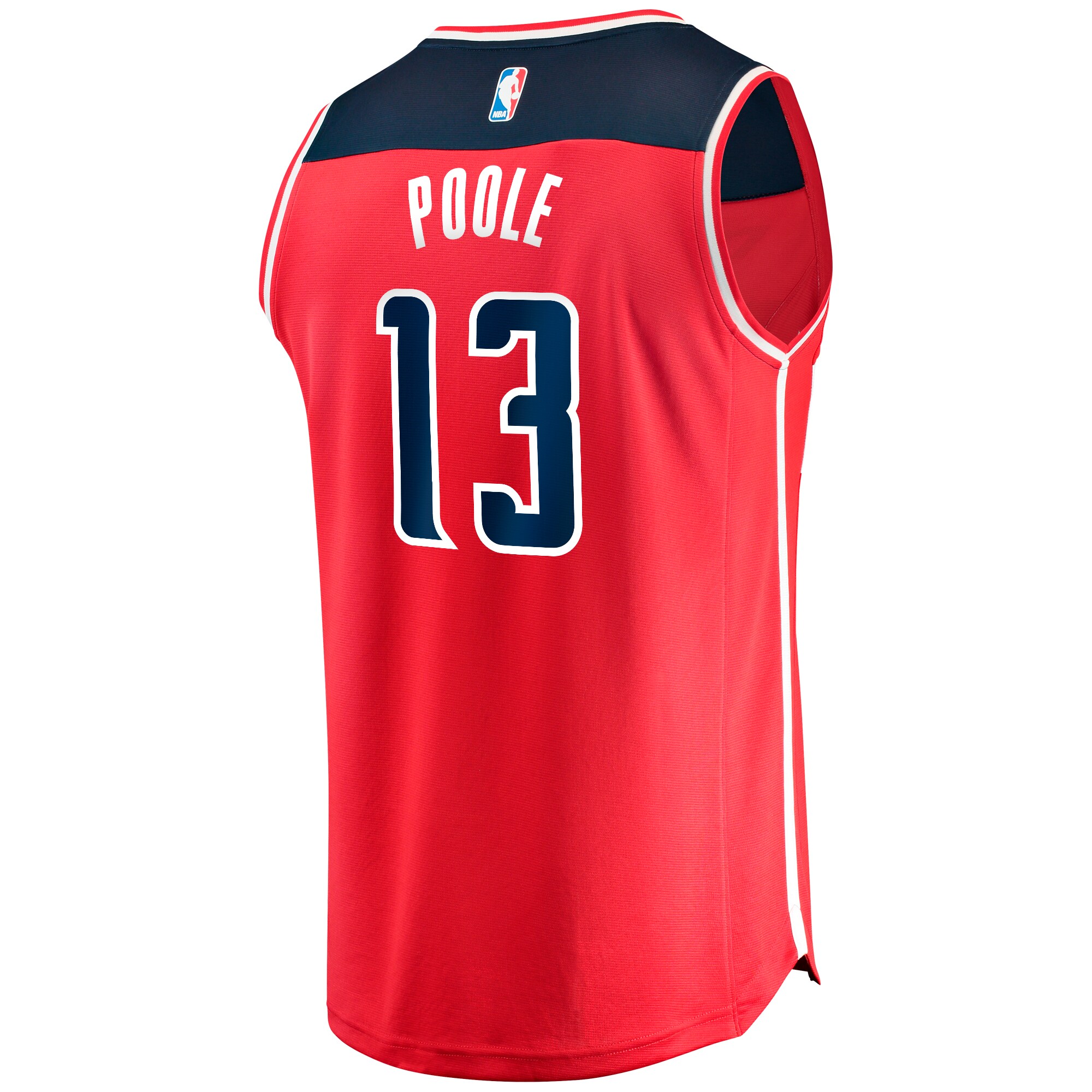 Jordan Poole Washington Wizards Fanatics Youth Fast Break Player Jersey - Icon Edition - Red