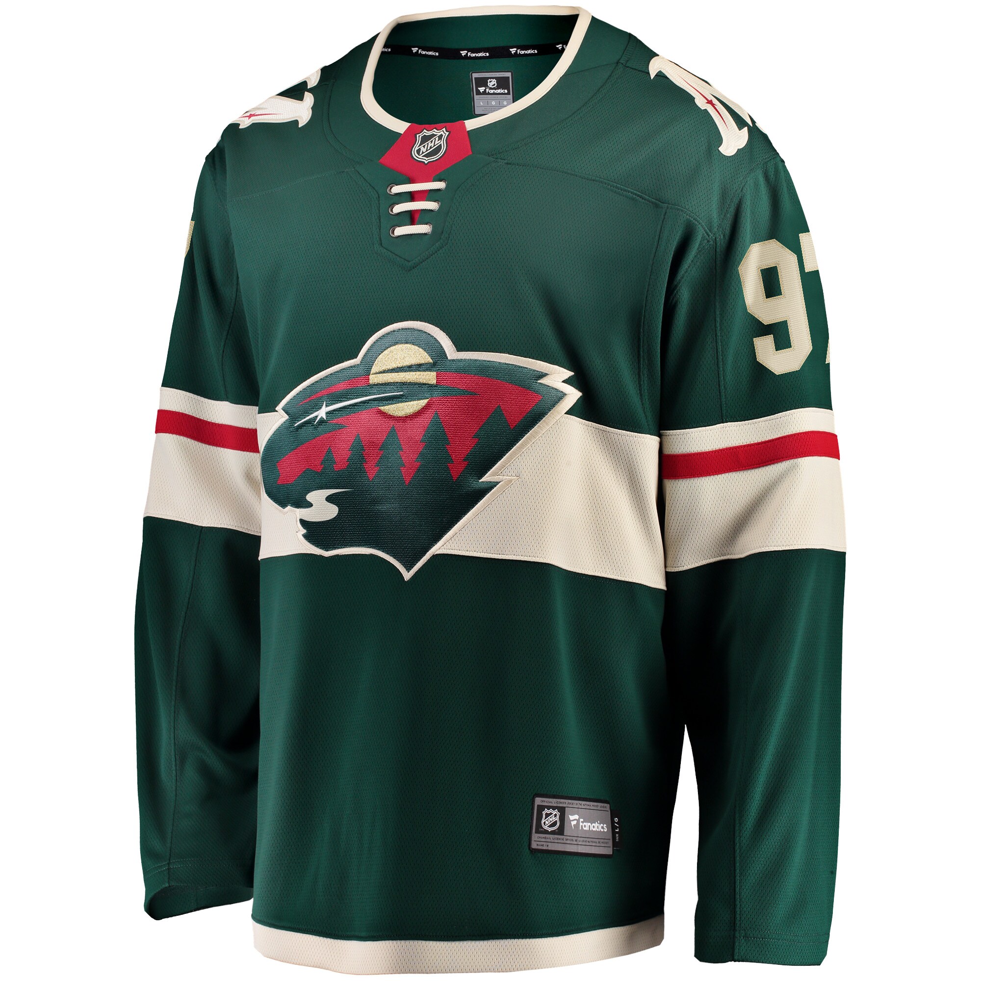 Kirill Kaprizov Minnesota Wild Fanatics Home Breakaway Replica Jersey - Green