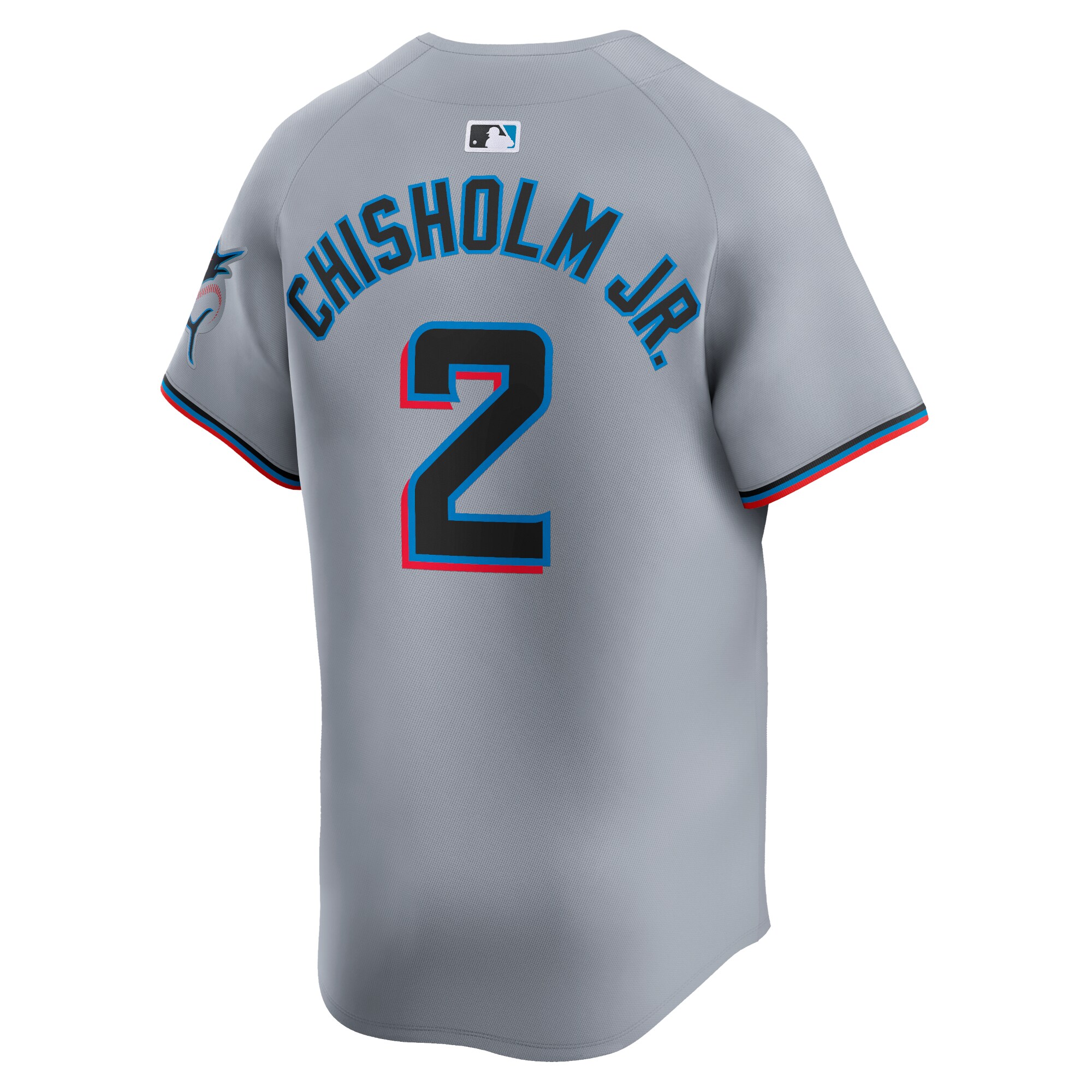 Jazz Chisholm Jr. Miami Marlins  Road Limited Player Jersey Gray