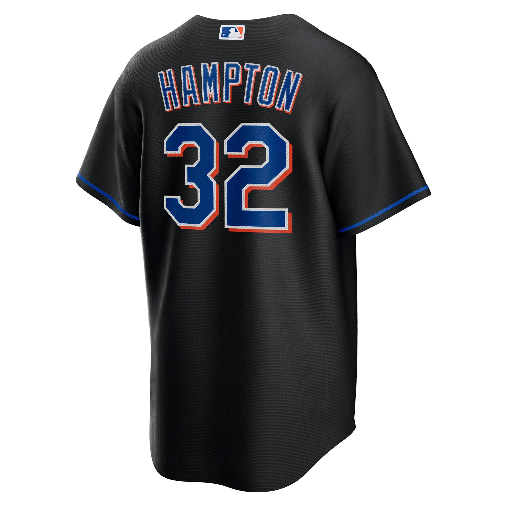 Mike Hampton New York Mets  2022 Alternate Replica Player Jersey - Black