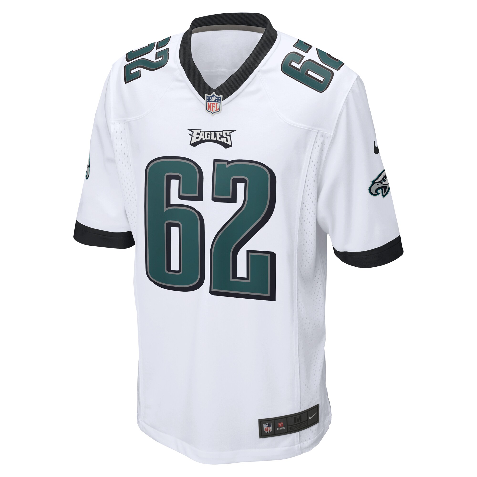 Jason Kelce Philadelphia Eagles   Game Jersey - White