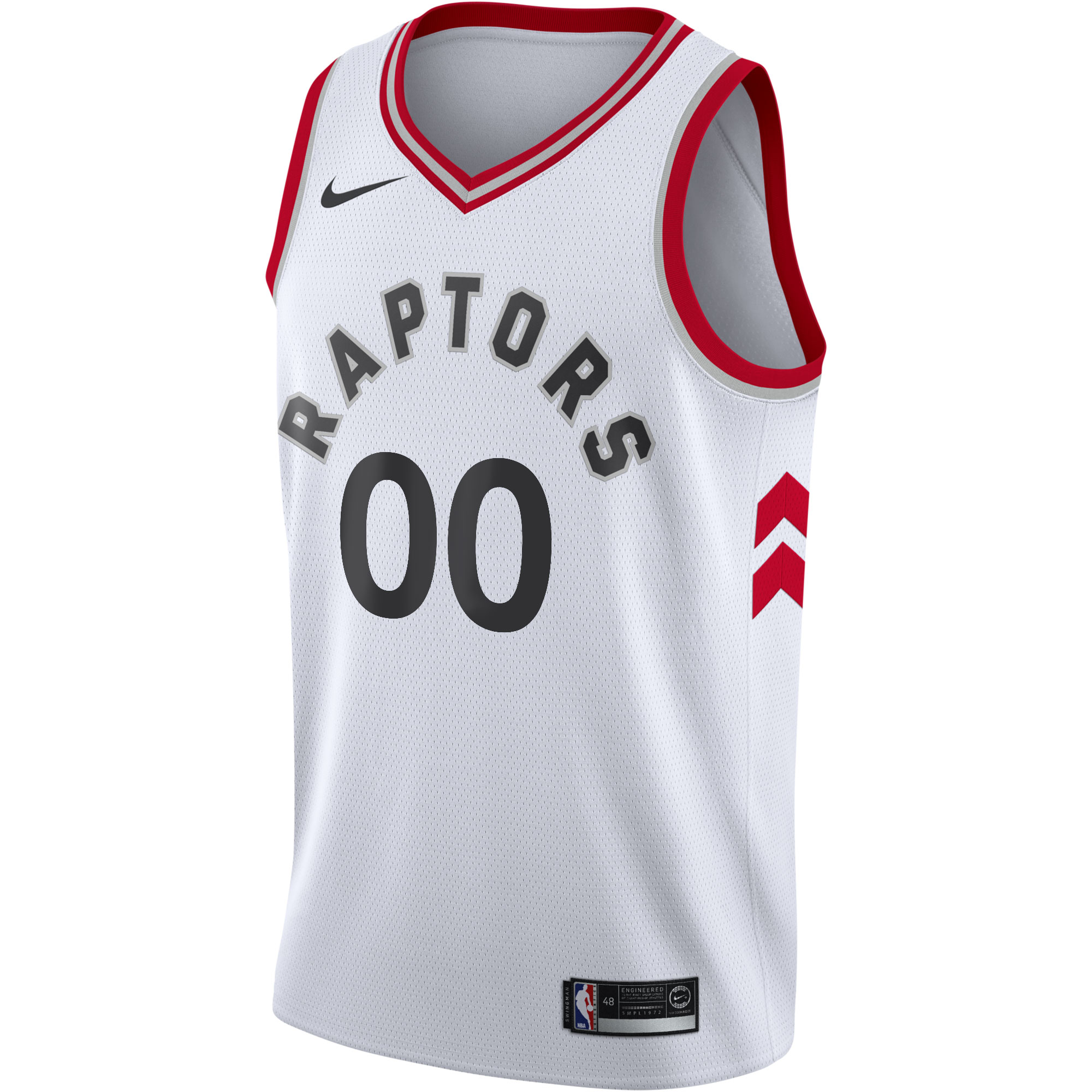 Toronto Raptors 2020\/21 Swingman Custom Jersey - Association Edition - White