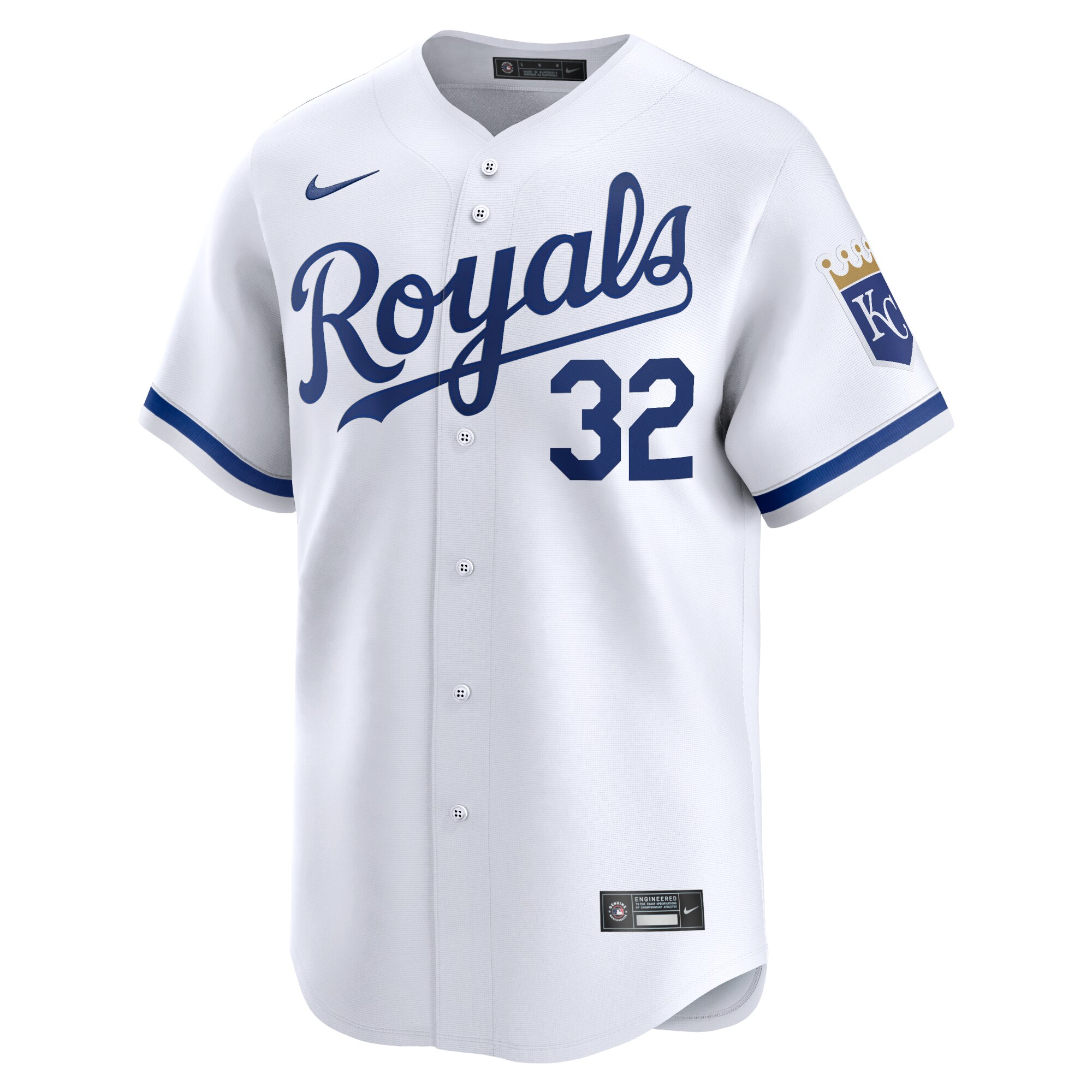 Nick Pratto Kansas City Royals  Home Limited Player Jersey - White