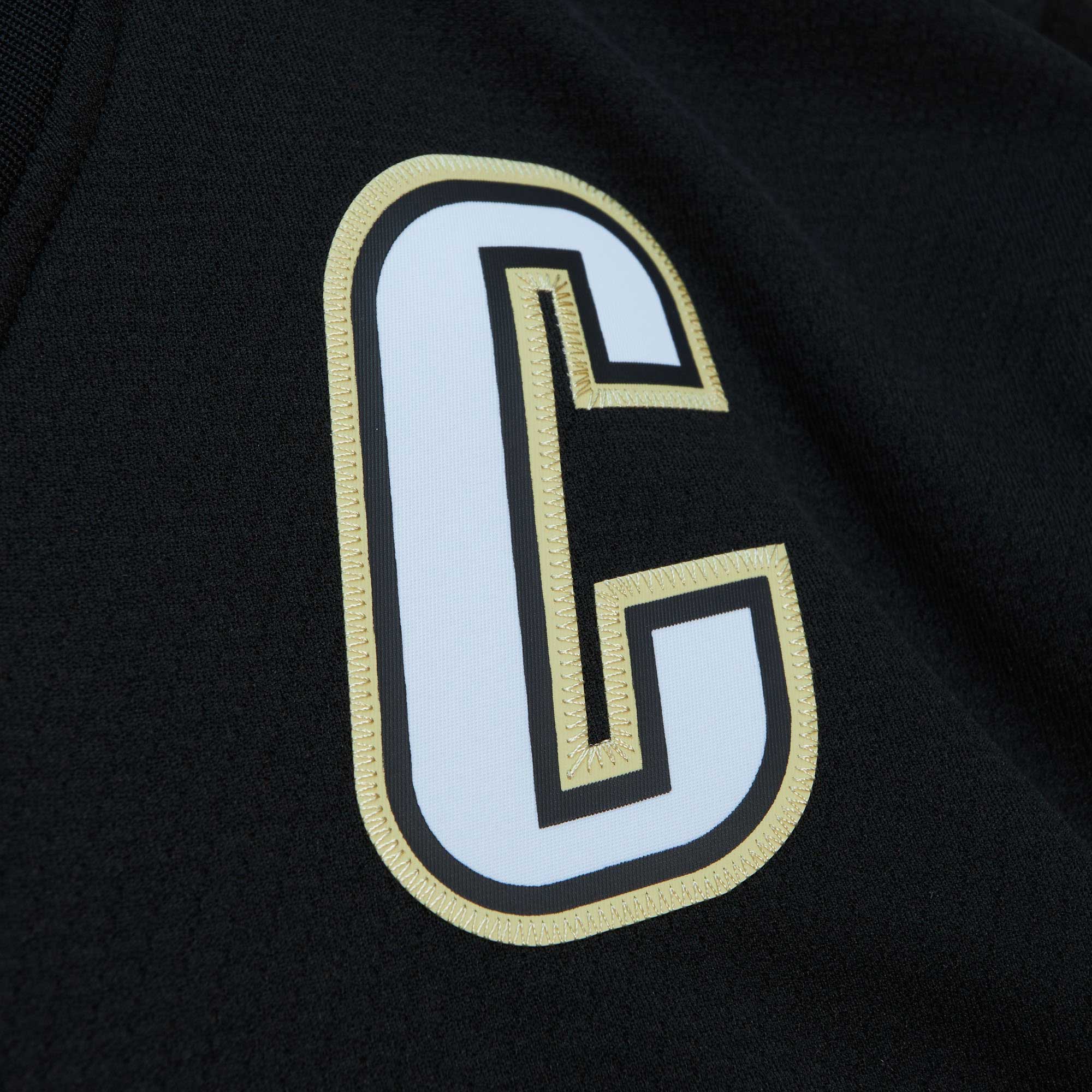 Sidney Crosby Pittsburgh Penguins Mitchell & Ness Big & Tall 2008 Captain Patch Blue Line Player Jersey - Black